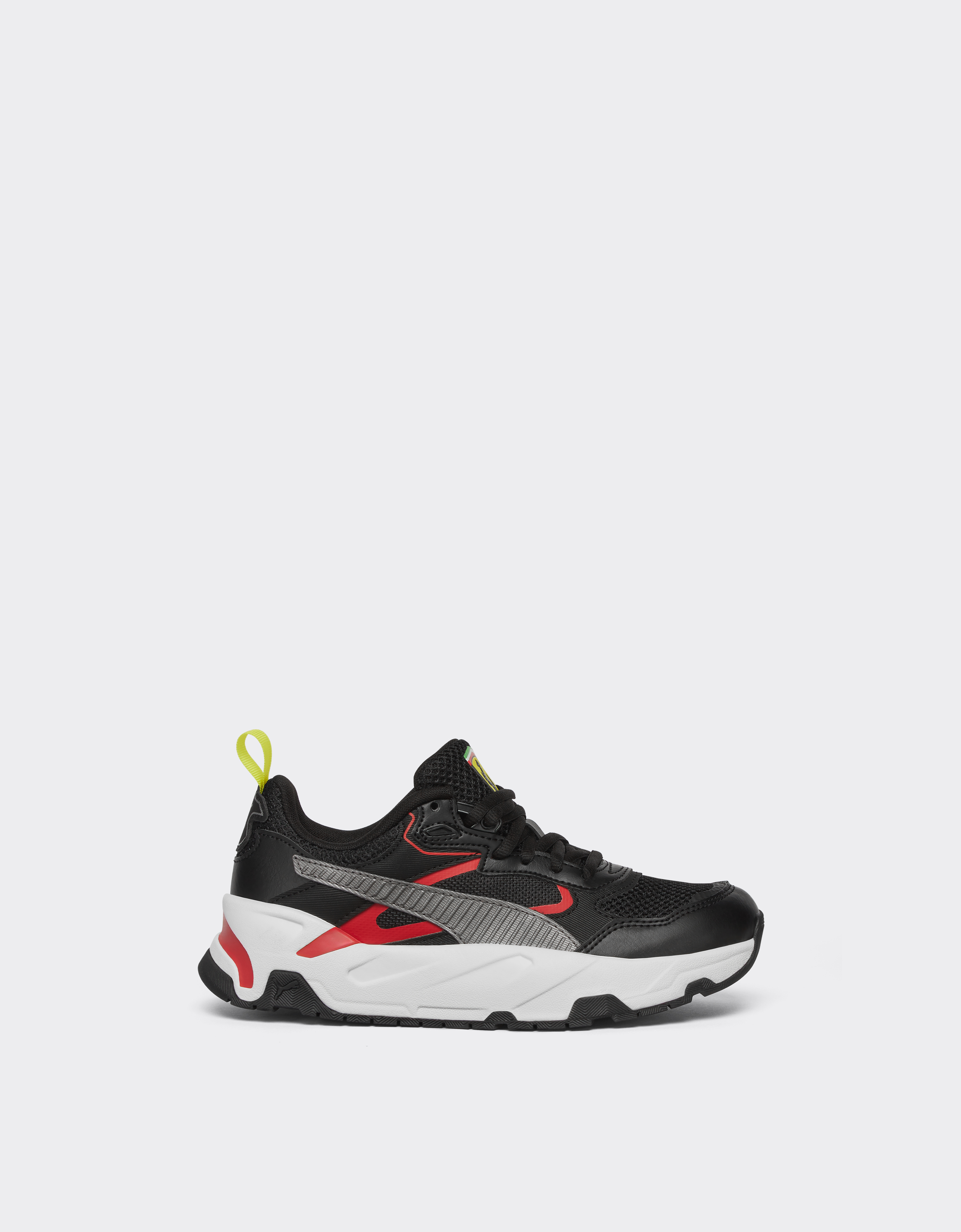 Ferrari Unisex Black Youth Puma For Scuderia Trinity Shoes - Puma Shoes 4Y