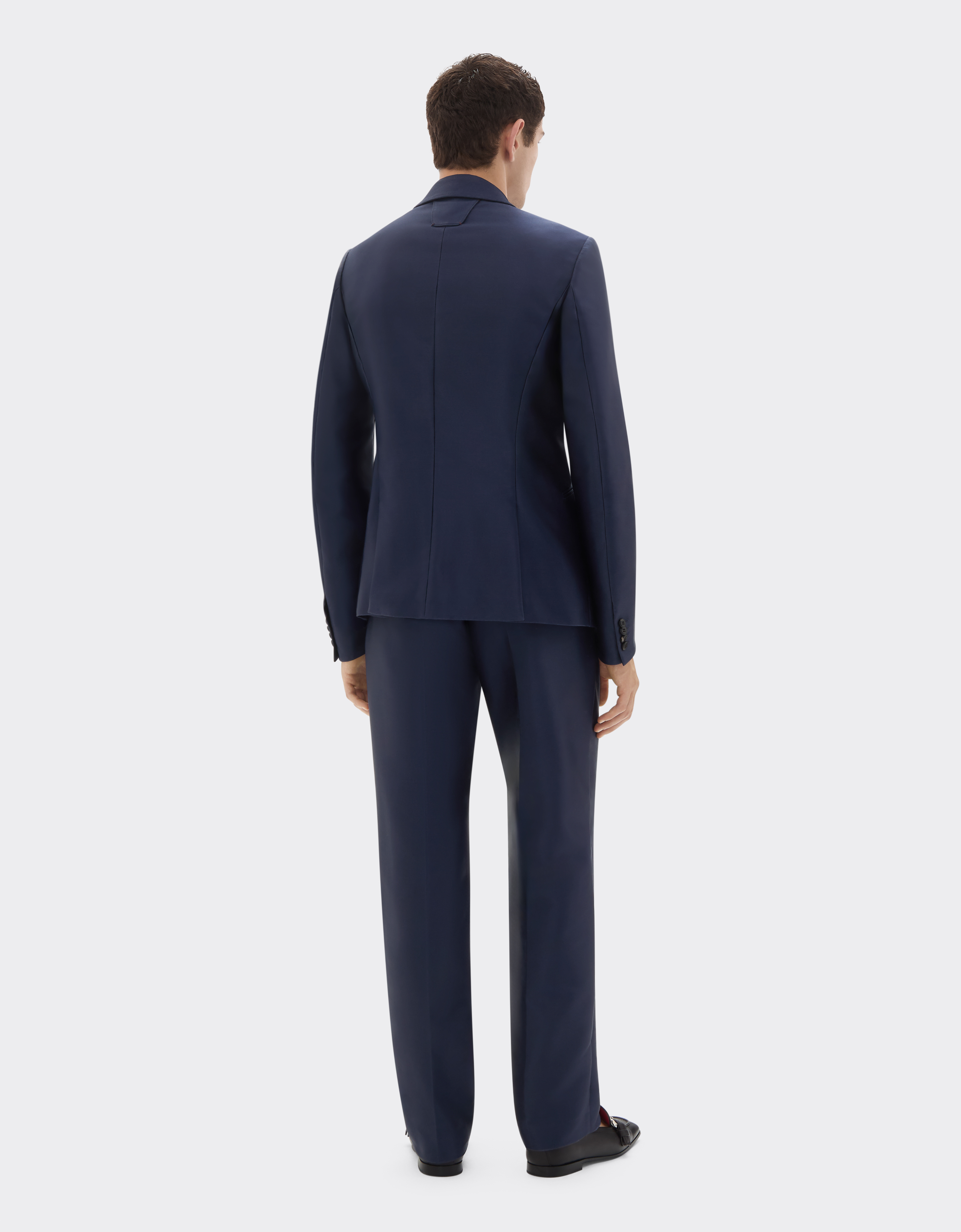 Ferrari Technical Gabardine Trousers In Blue