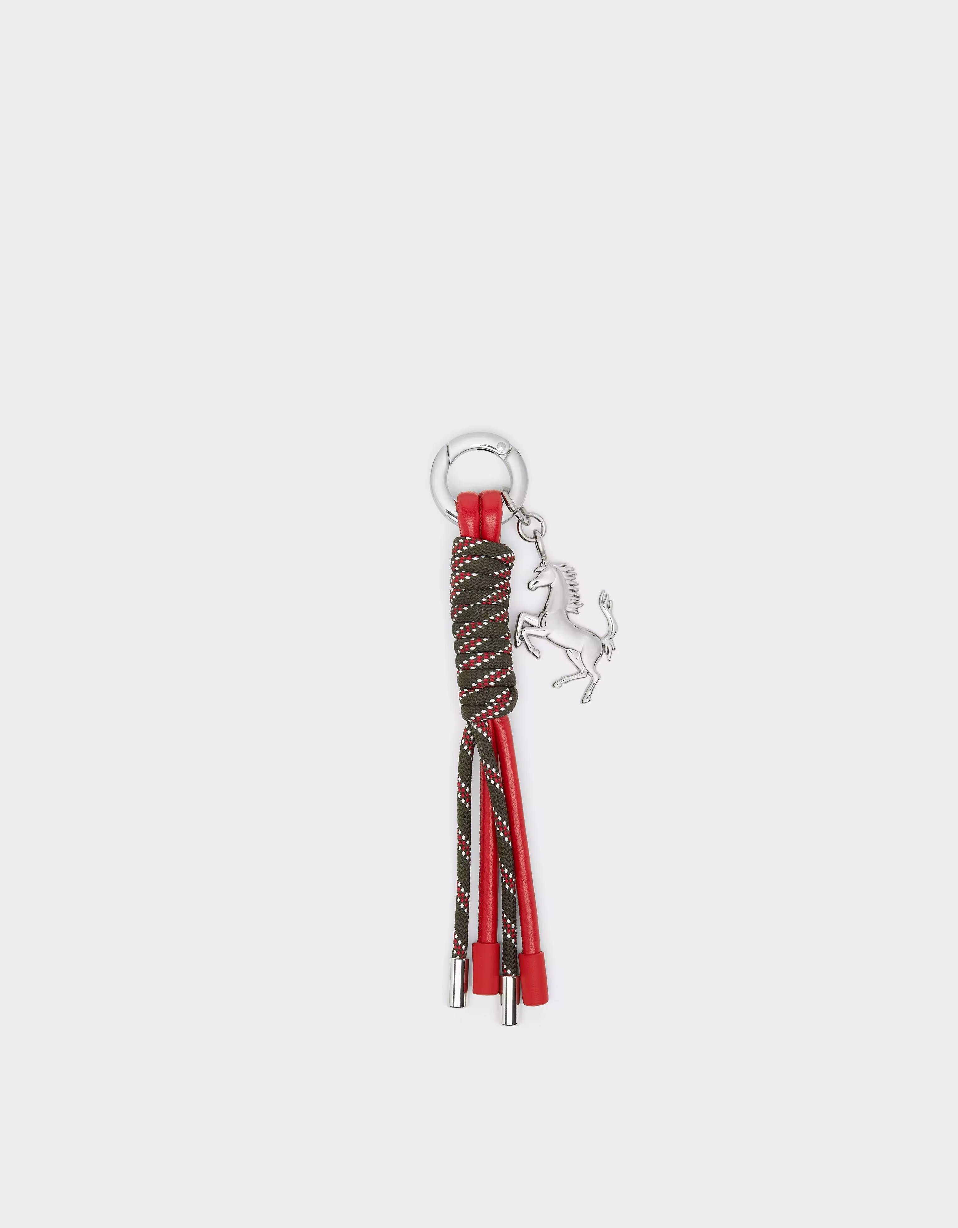 Ferrari Leather Keyring For The 2026 Monaco Grand Prix In Multi