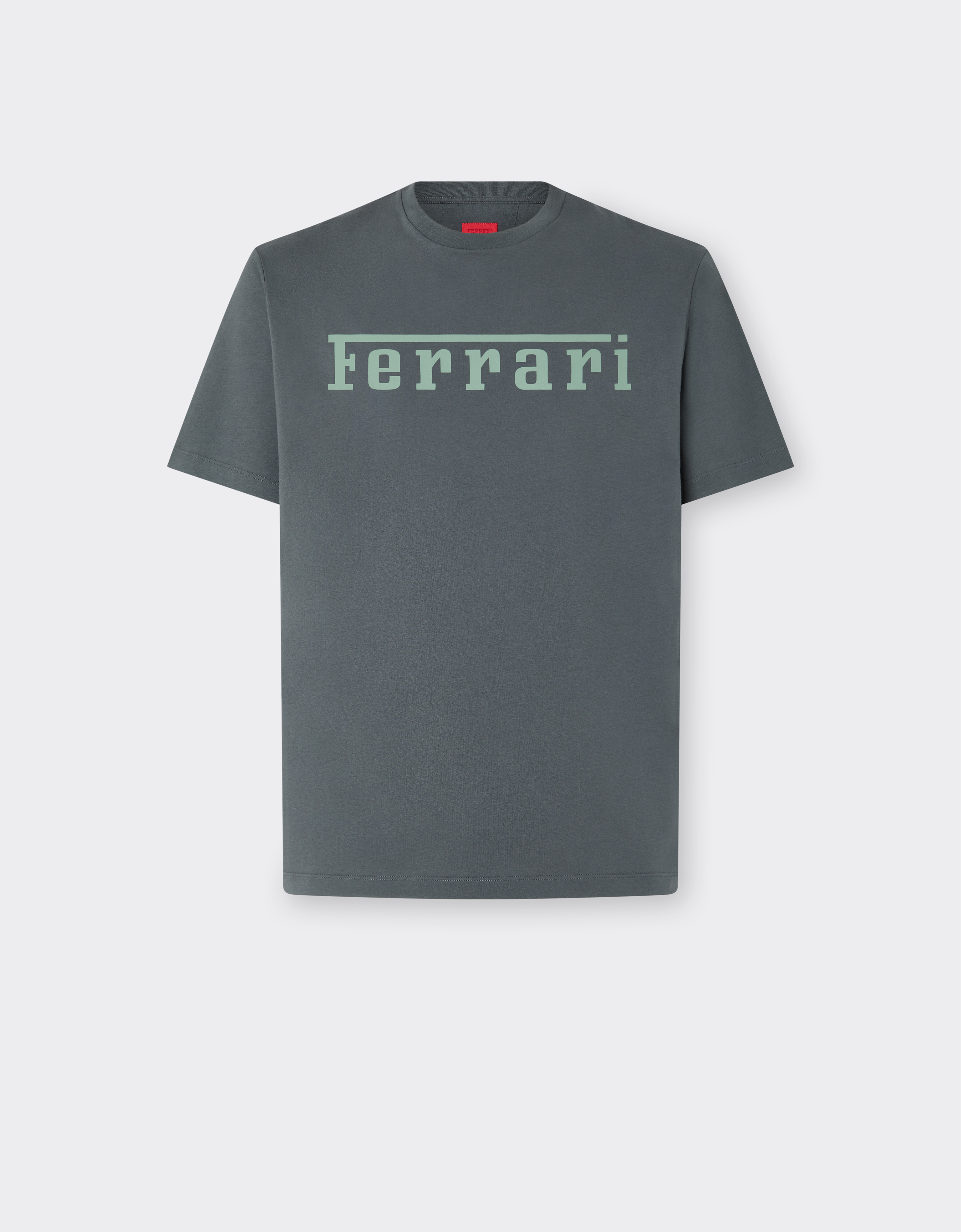 Ferrari Cotton T-shirt With  Logo