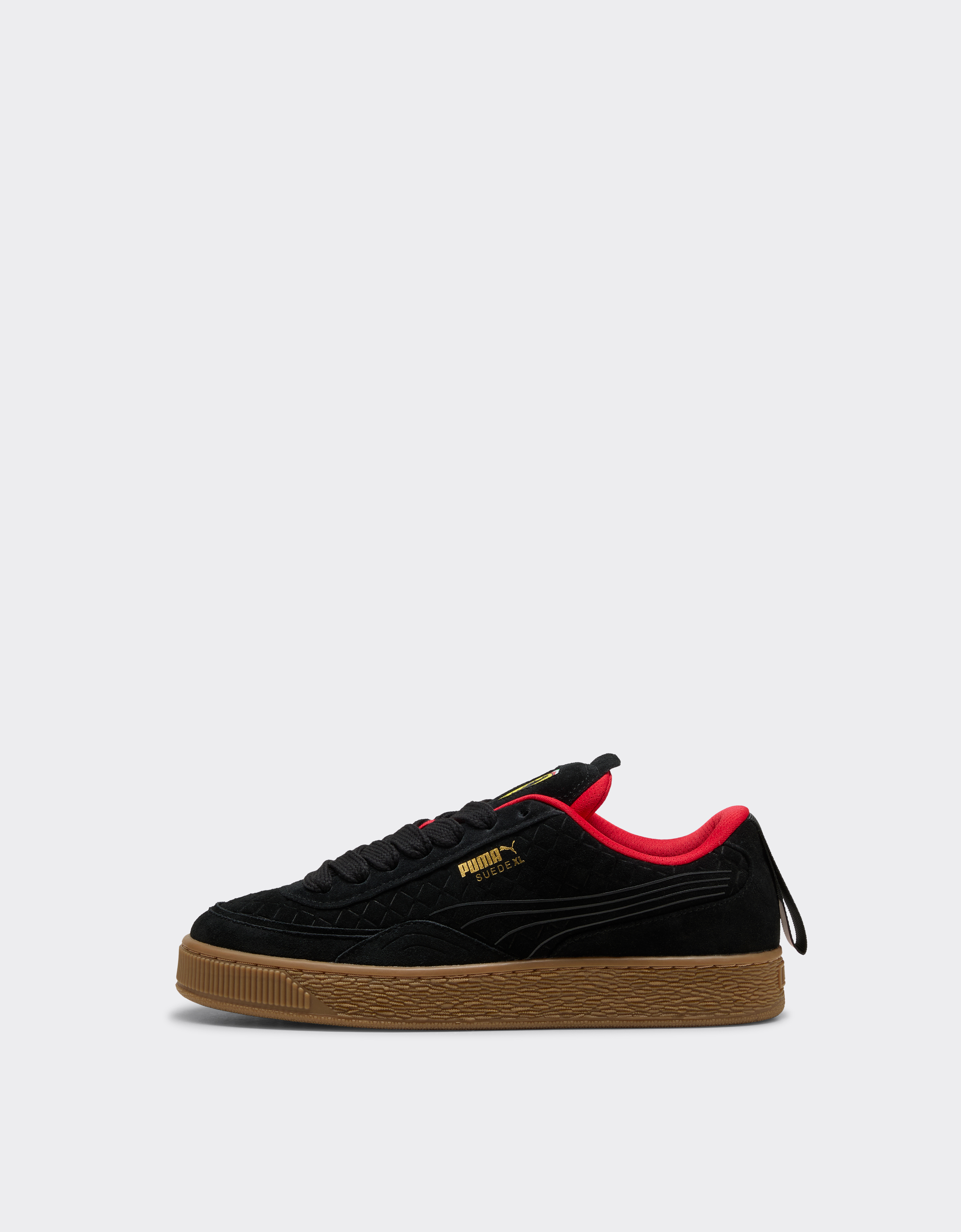 Ferrari Puma Sneaker For Scuderia  Suede Xl In Black
