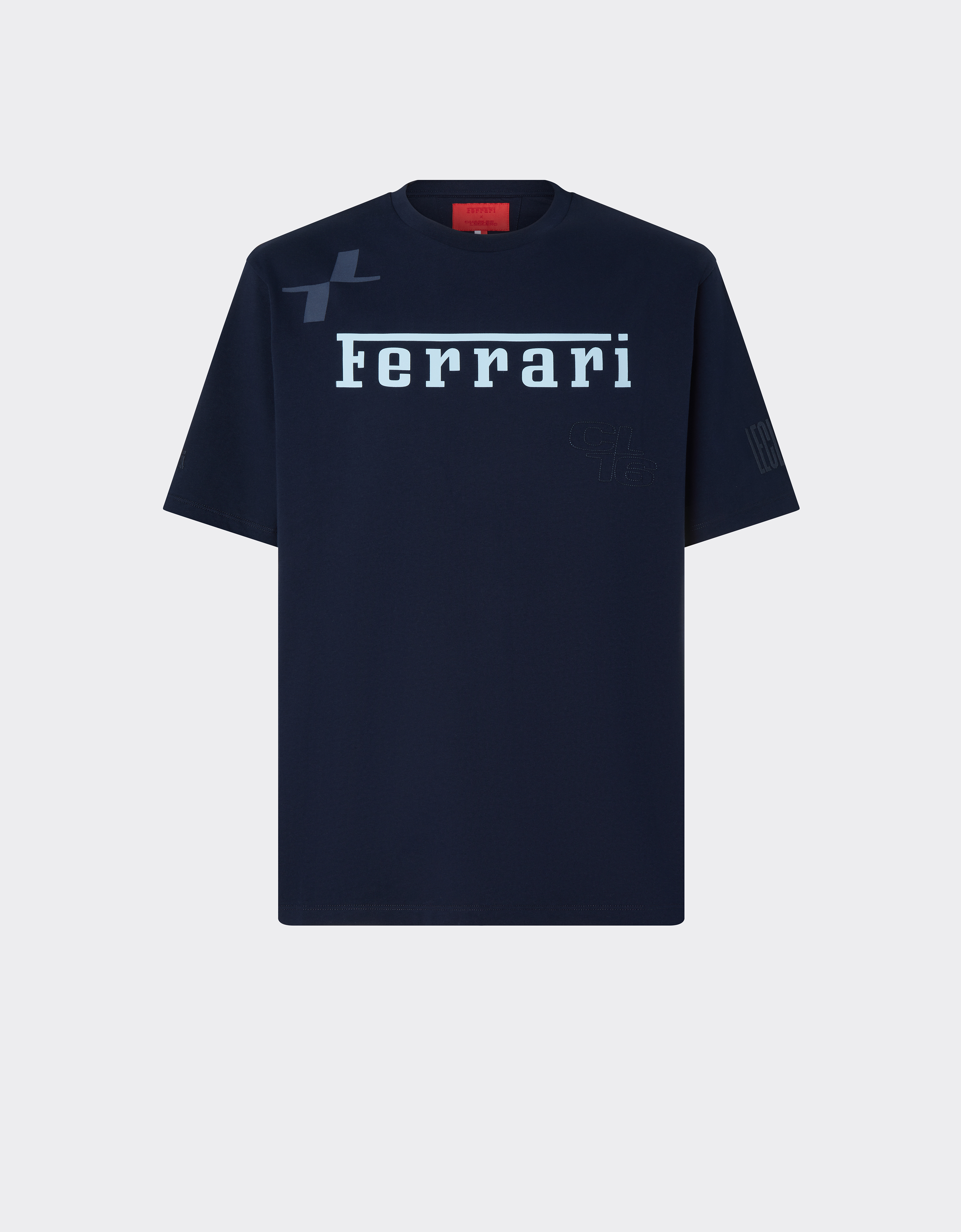 Ferrari X Charles Leclerc T-shirt With  Logo
