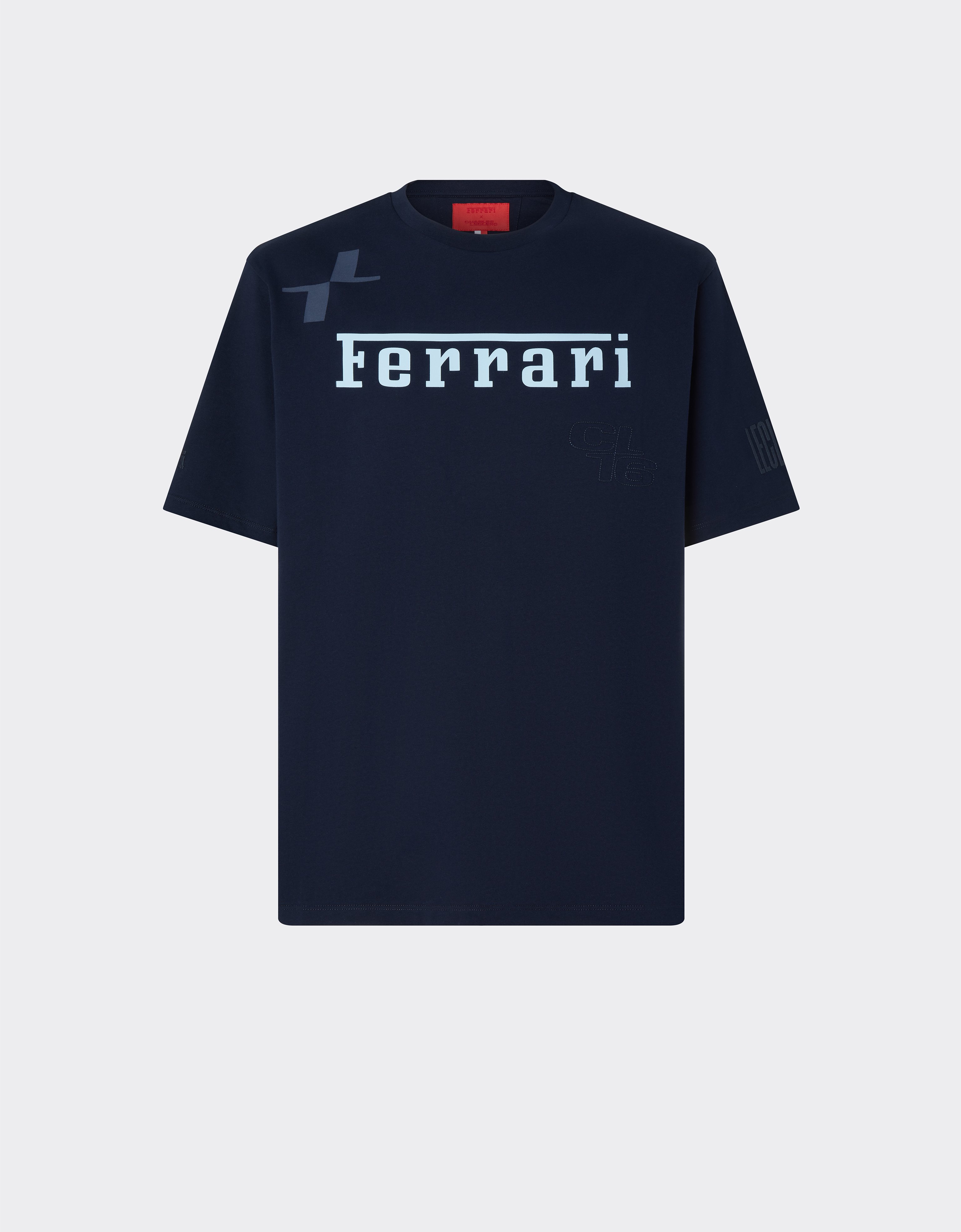 Ferrari X Charles Leclerc T-shirt With Logo