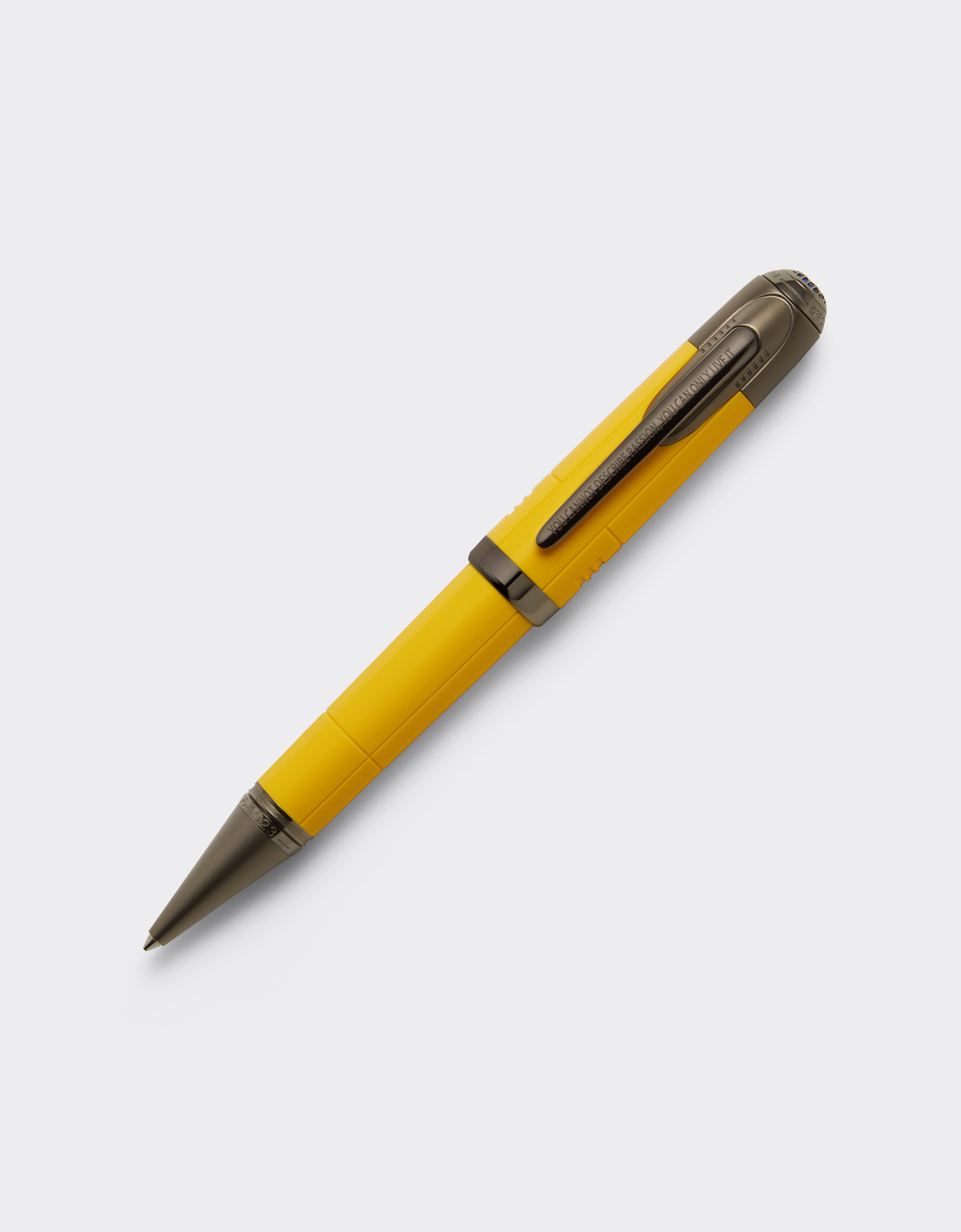  Ferrari Penna A Sfera Montblanc Great Characters Enzo Ferrari Special Edition Giallo Modena -  Montblanc For Ferrari Giallo Os 