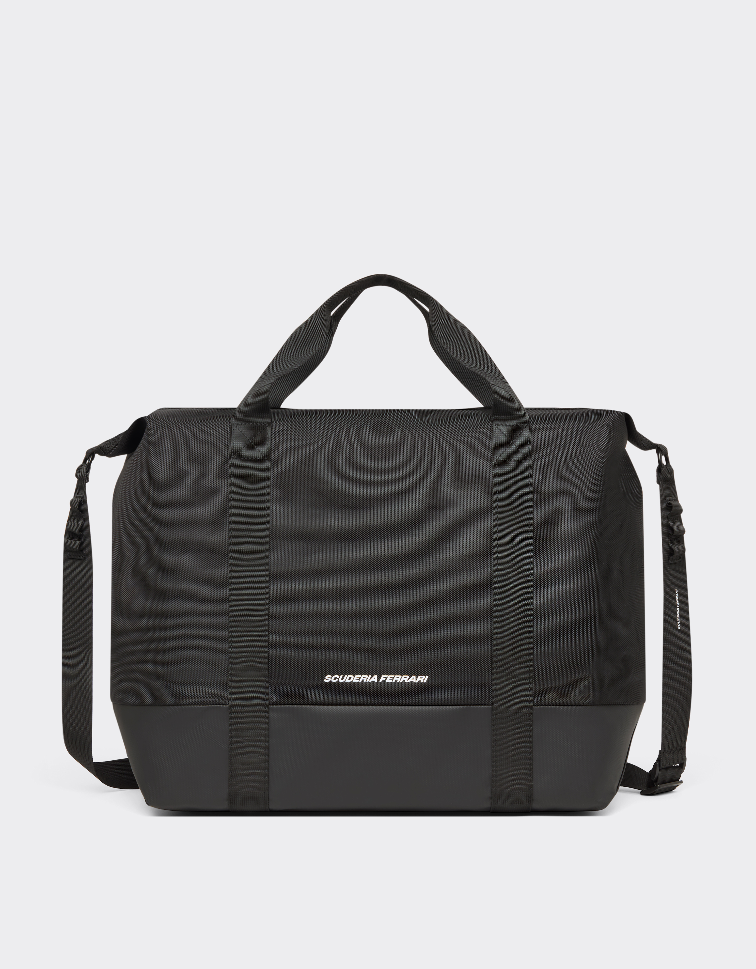 Ferrari Unisex Nero Weekender Bag In Technical Fabric - Os