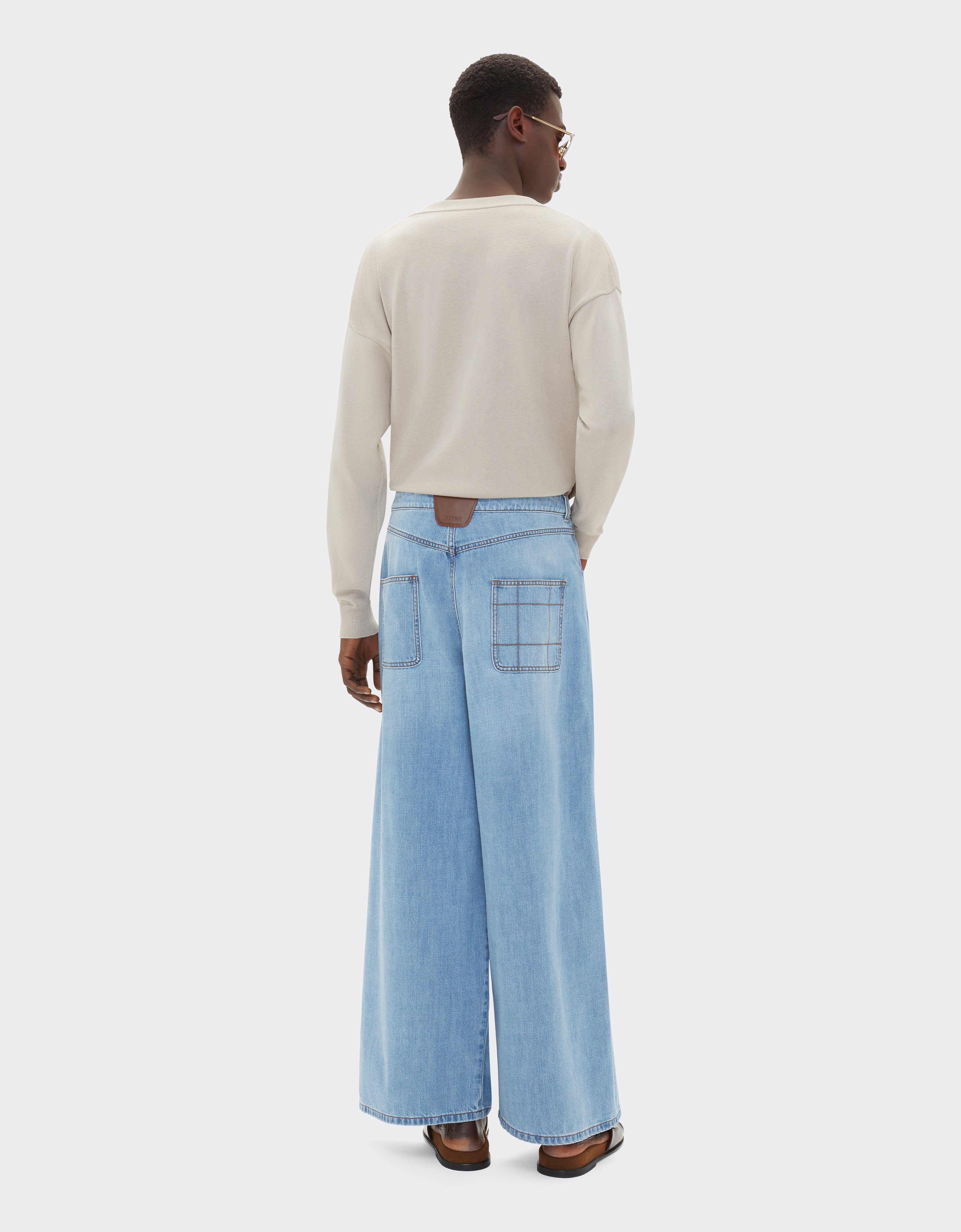 Ferrari Cotton And Silk Cardigan In Ecru