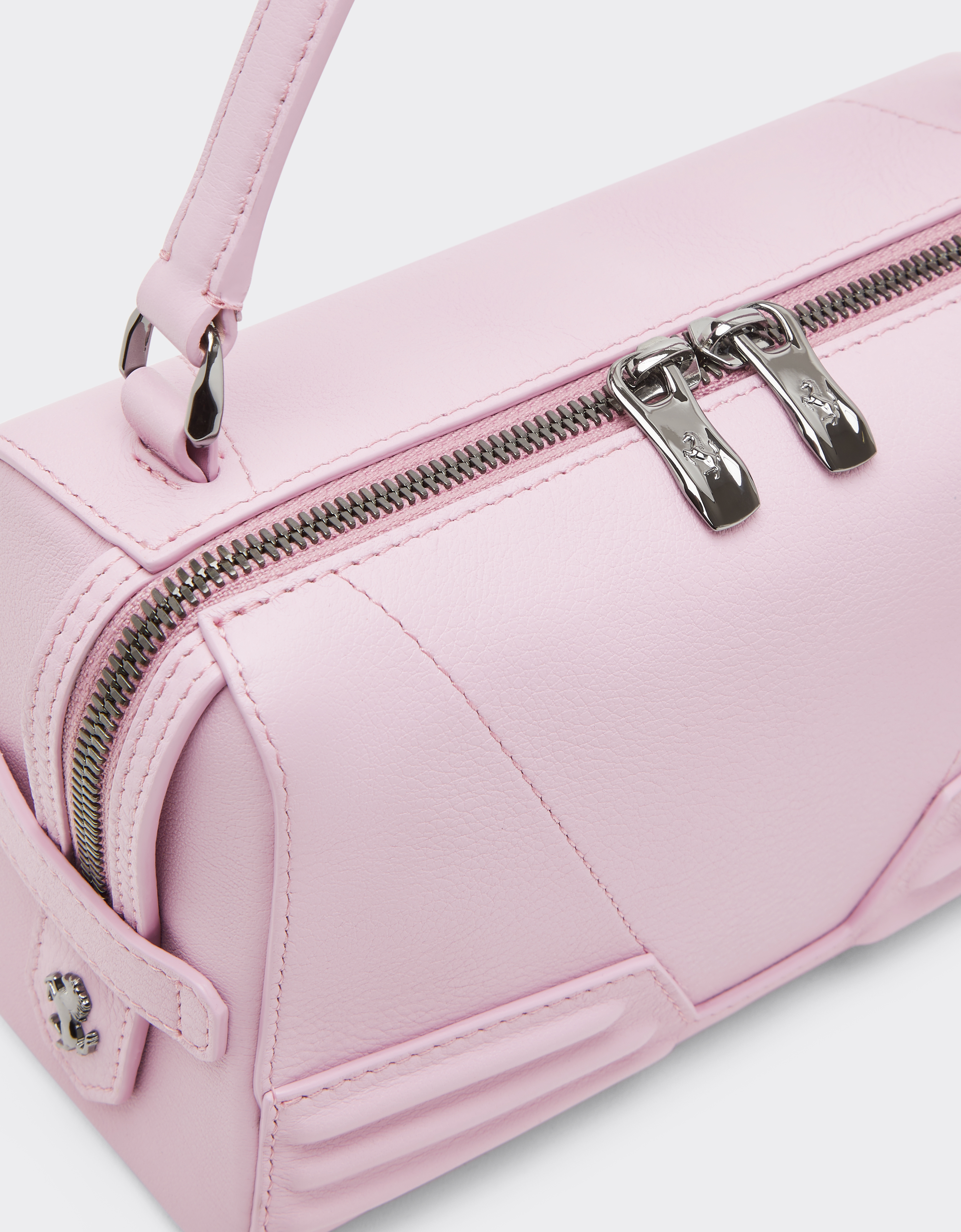 Ferrari Gt Soft Mini Leather Bag In Purple