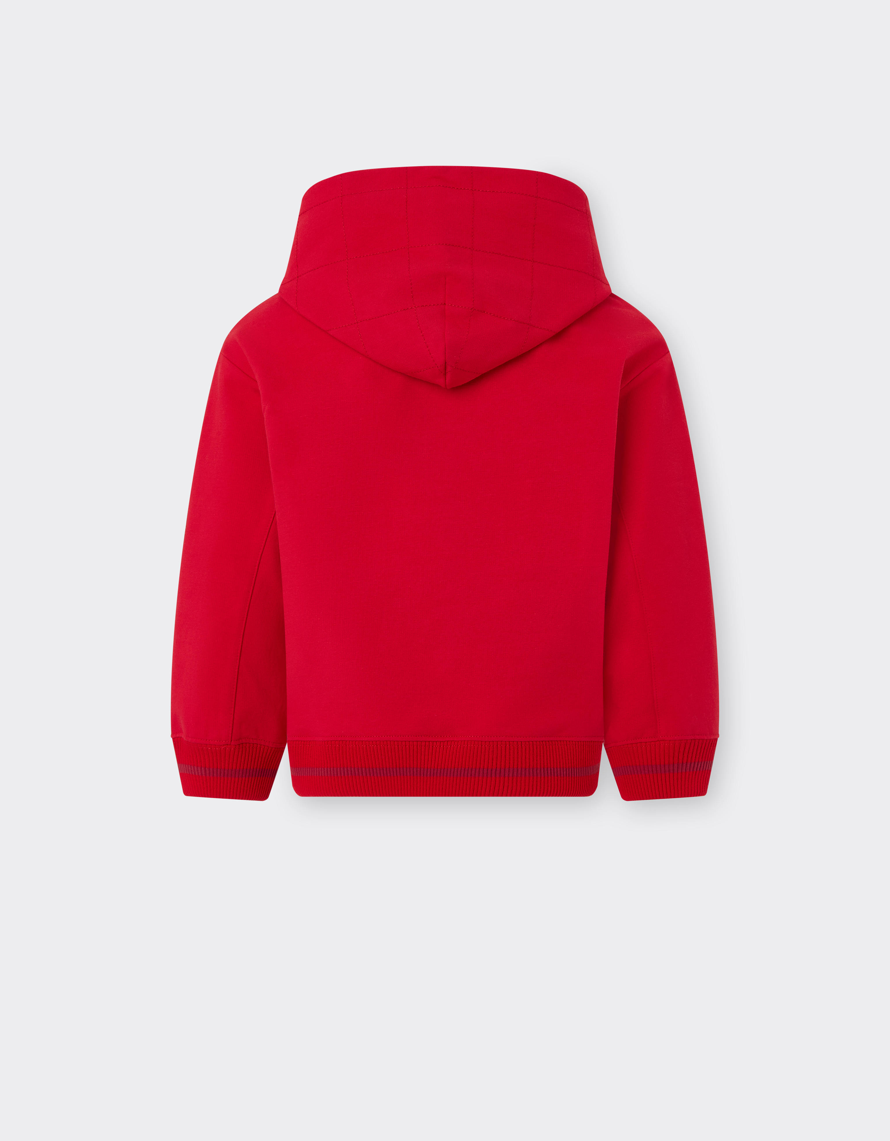  Ferrari Sweatshirt Mit Kapuze Aus Baumwolle -  Jacken Und Sweatshirts Racing Red 8y 