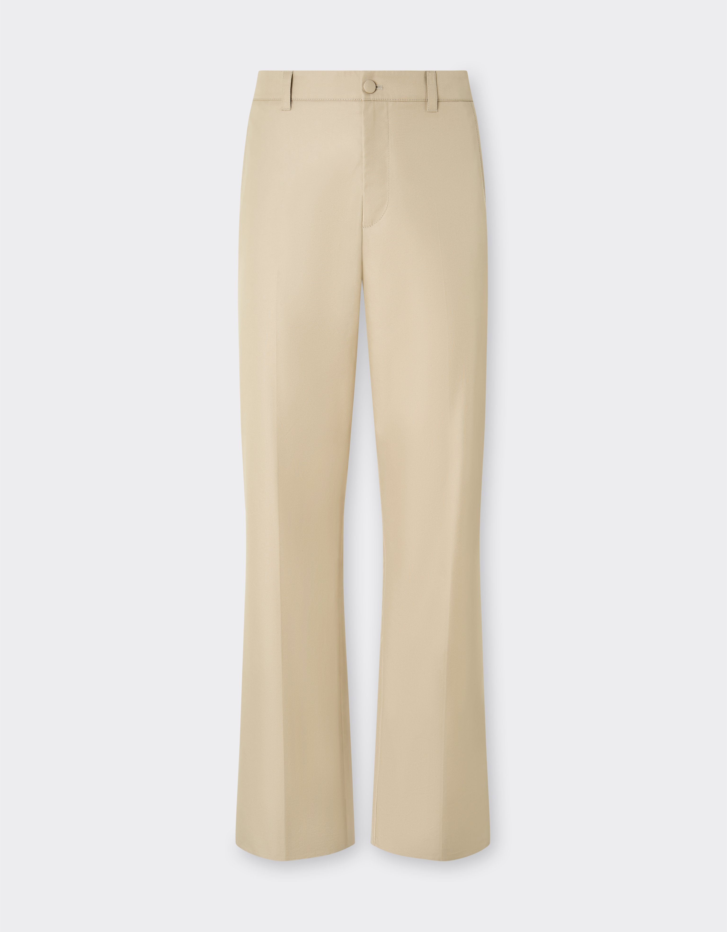 Ferrari Q-cycle® Cotton Twill Pants In Gray