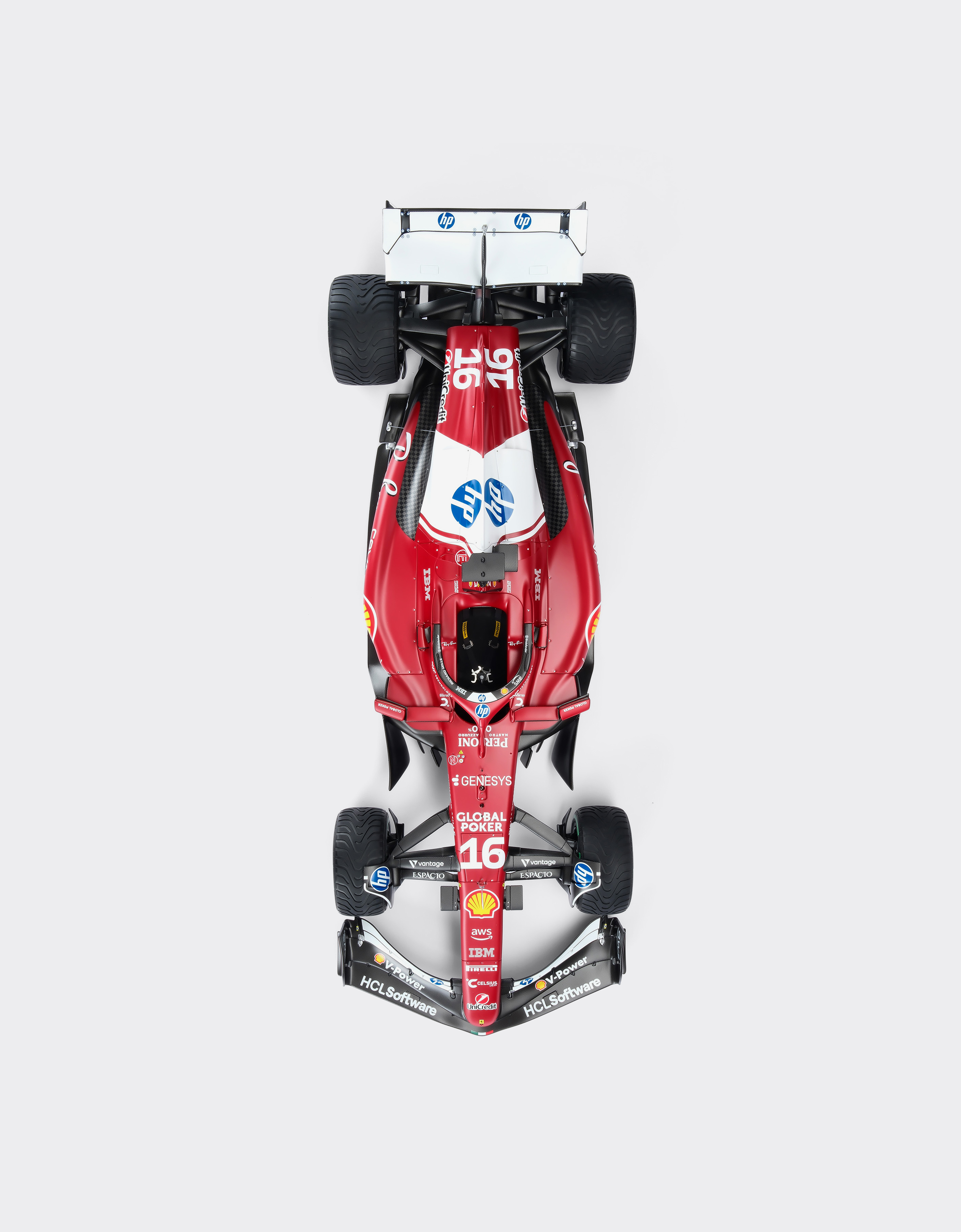  Ferrari Ferrari Sf25 Cl Modell Im Maßstab 1:8 -  Modellautos Rot Os 
