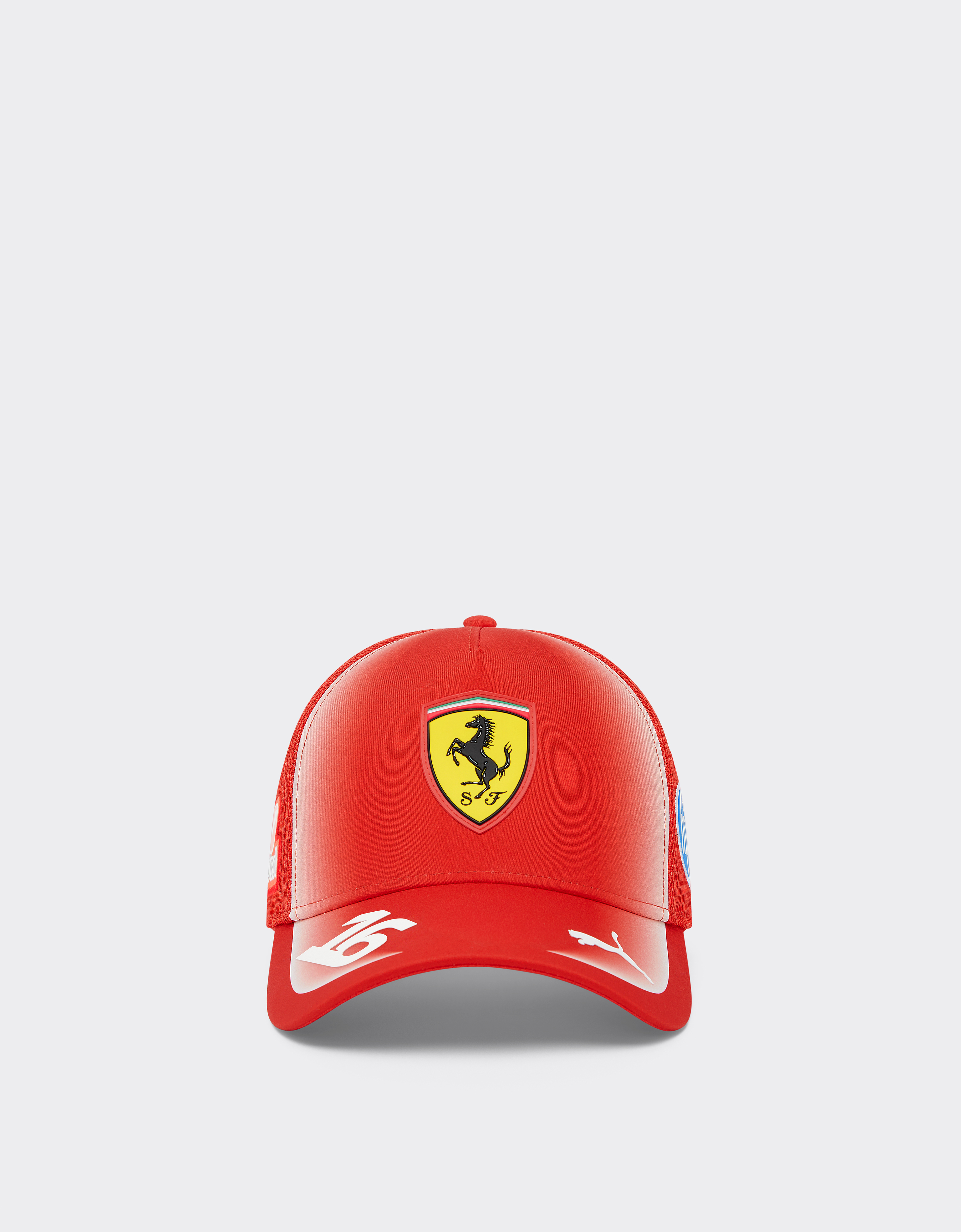 Ferrari Leclerc Replica 2026 Trucker Cap Puma For Scuderia  Hp In Red