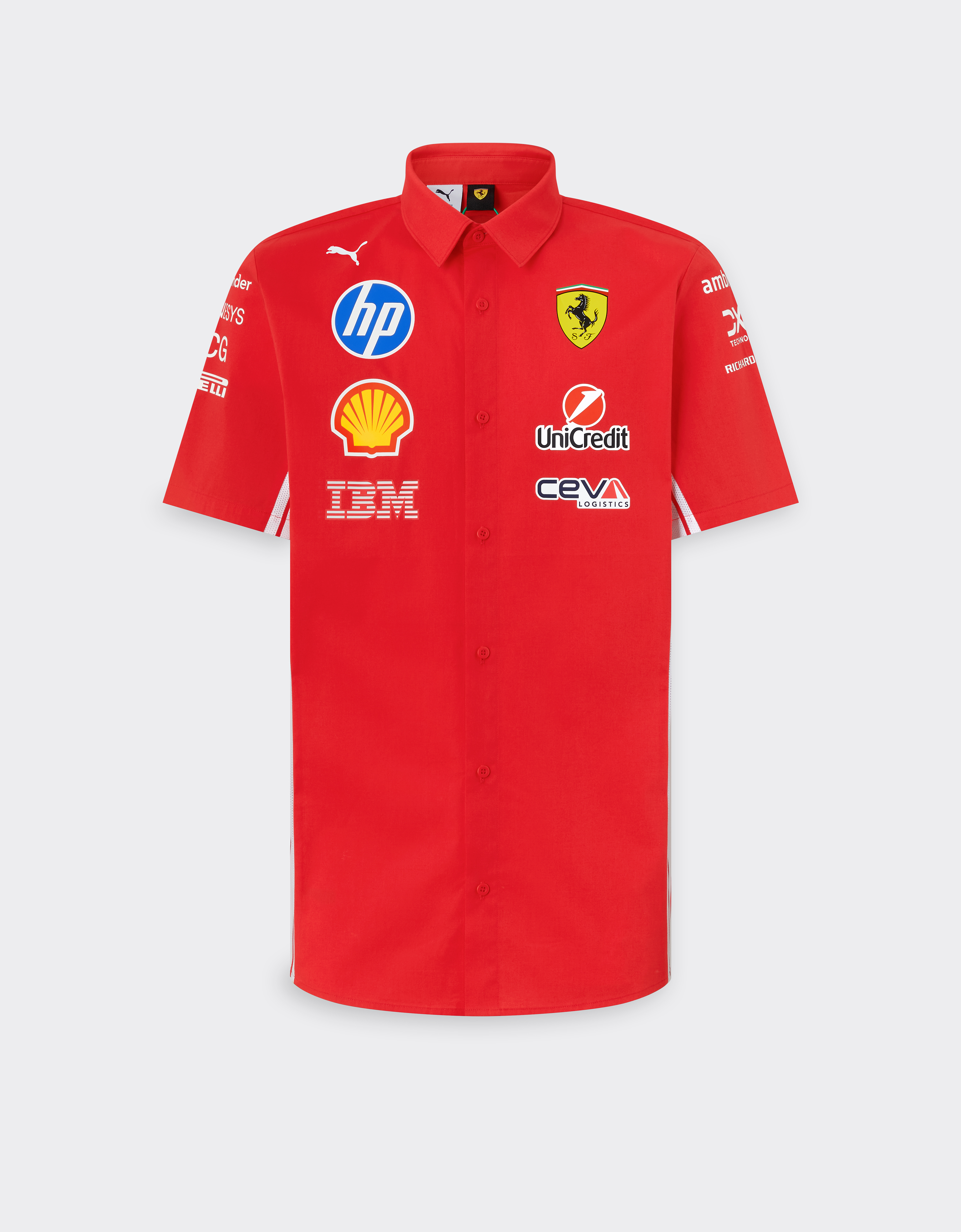 Ferrari Unisex Red Replica 2026 Puma For Scuderia Hp Shirt - Polos Xs