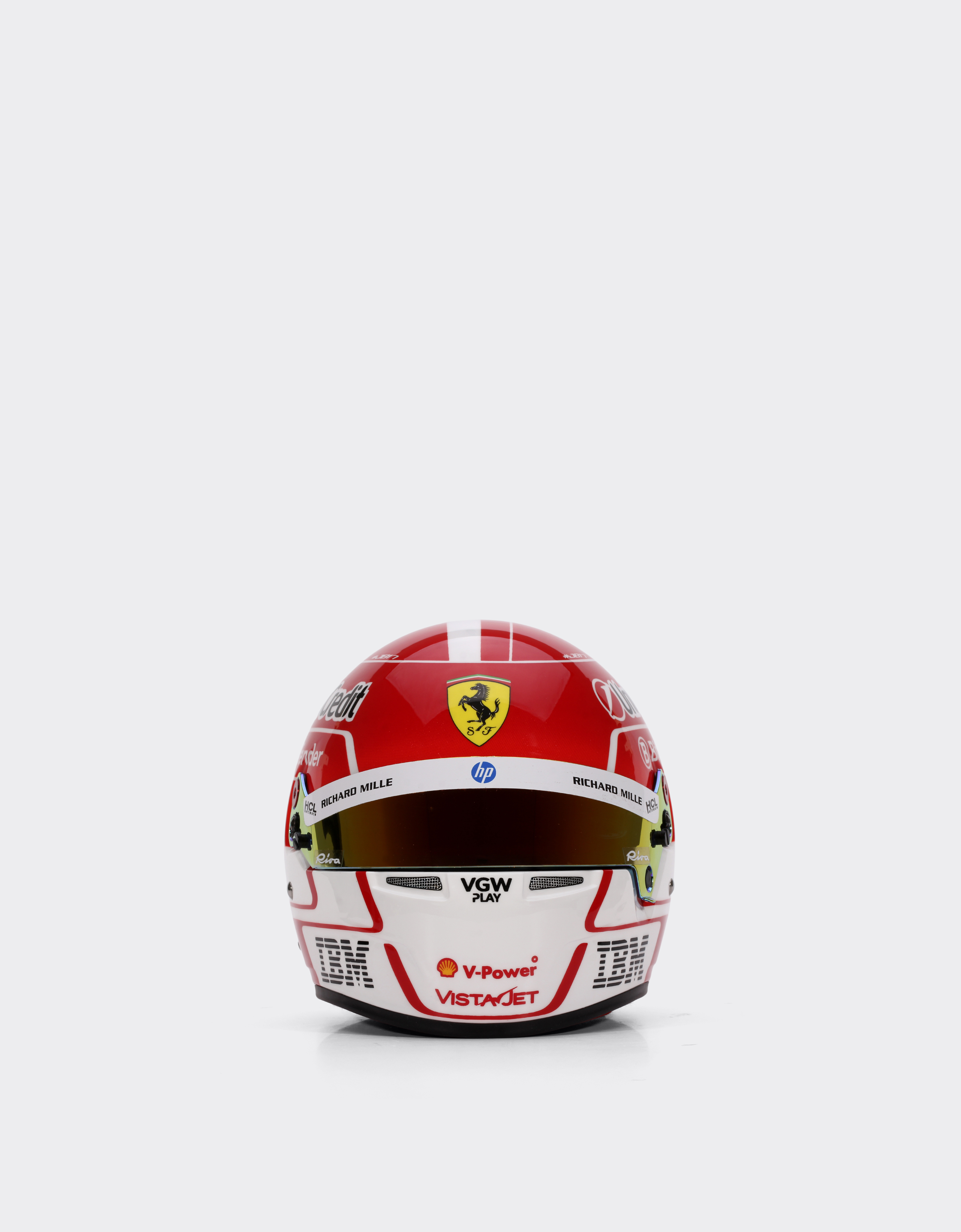 シャルル・ルクレール、モナコ仕様のヘルメット : F1通信jp