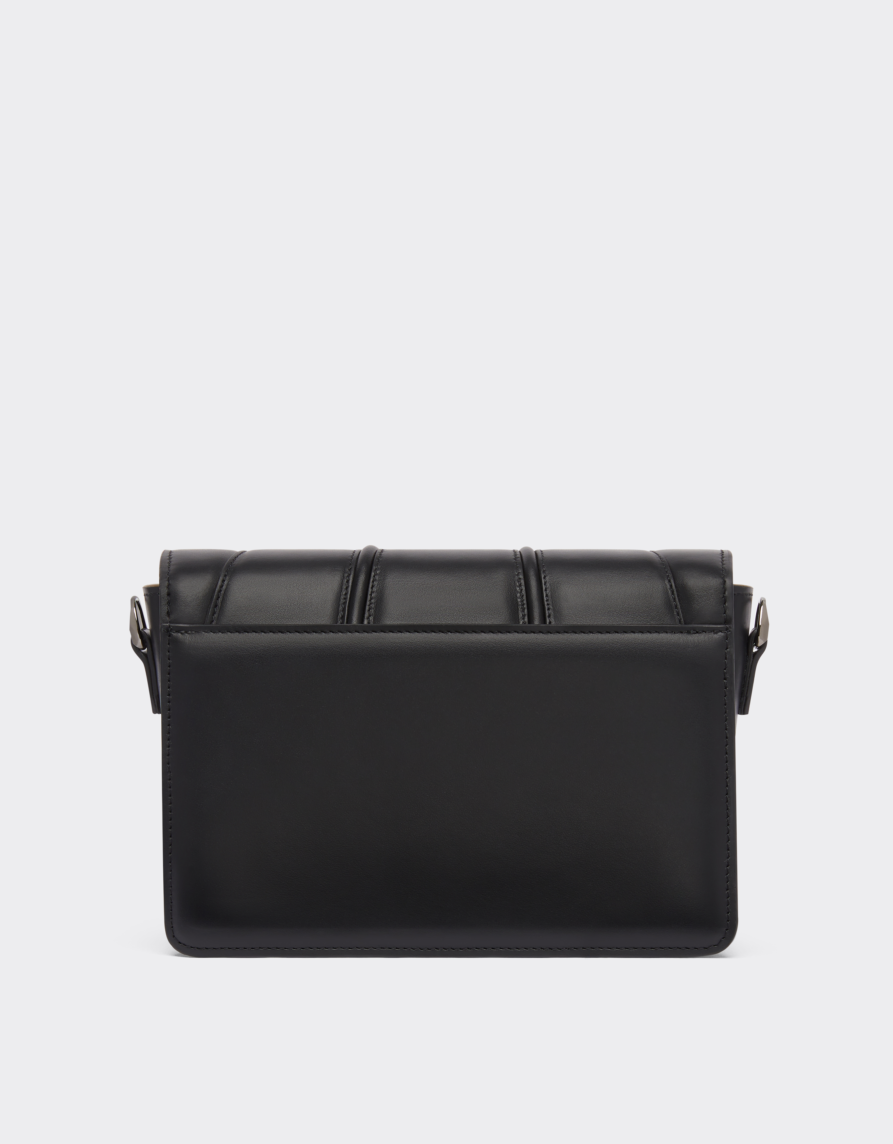 Ferrari GT crossbody bag in smooth leather in Black | Ferrari®