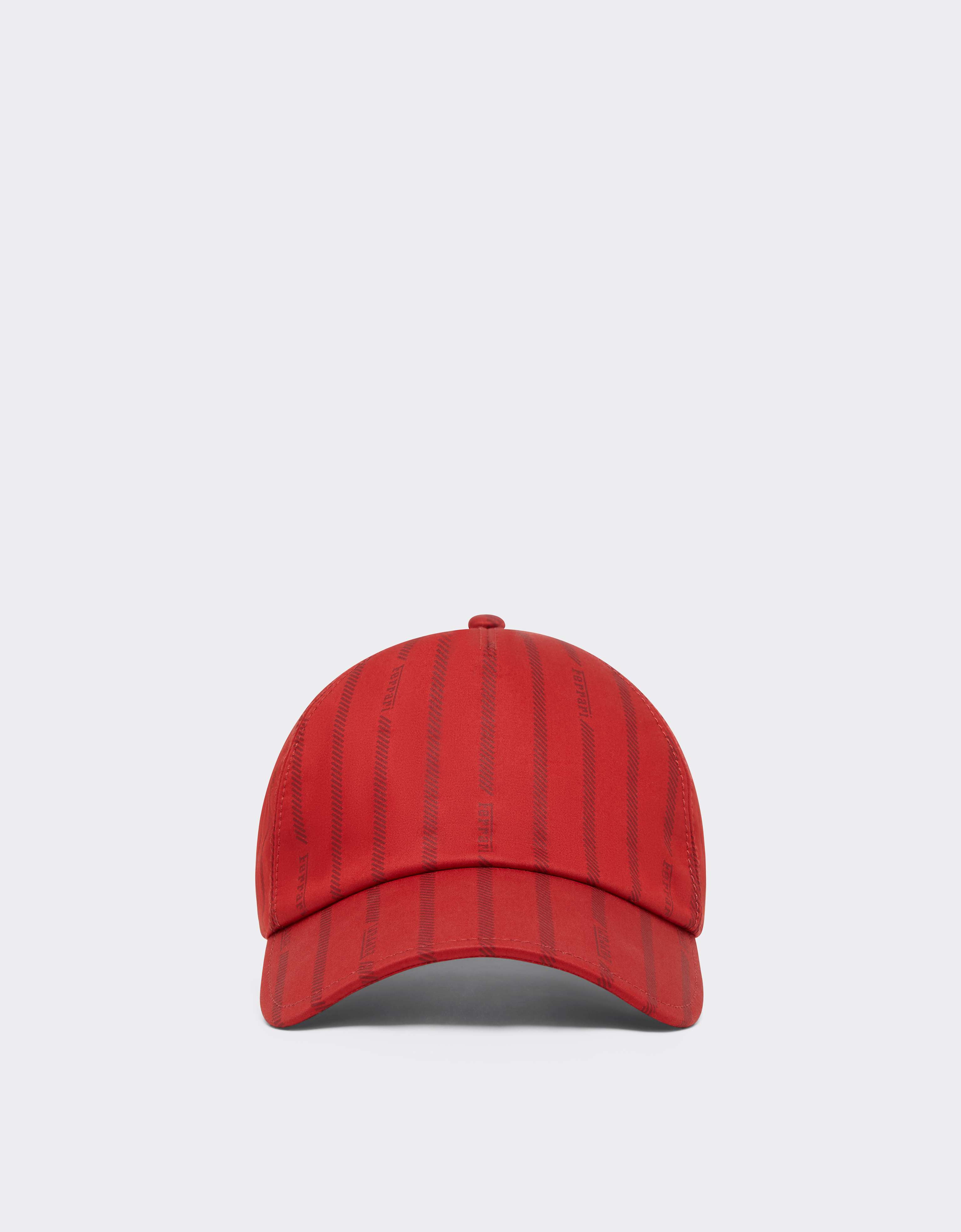 Ferrari Baseball Cap With  Logo In Red