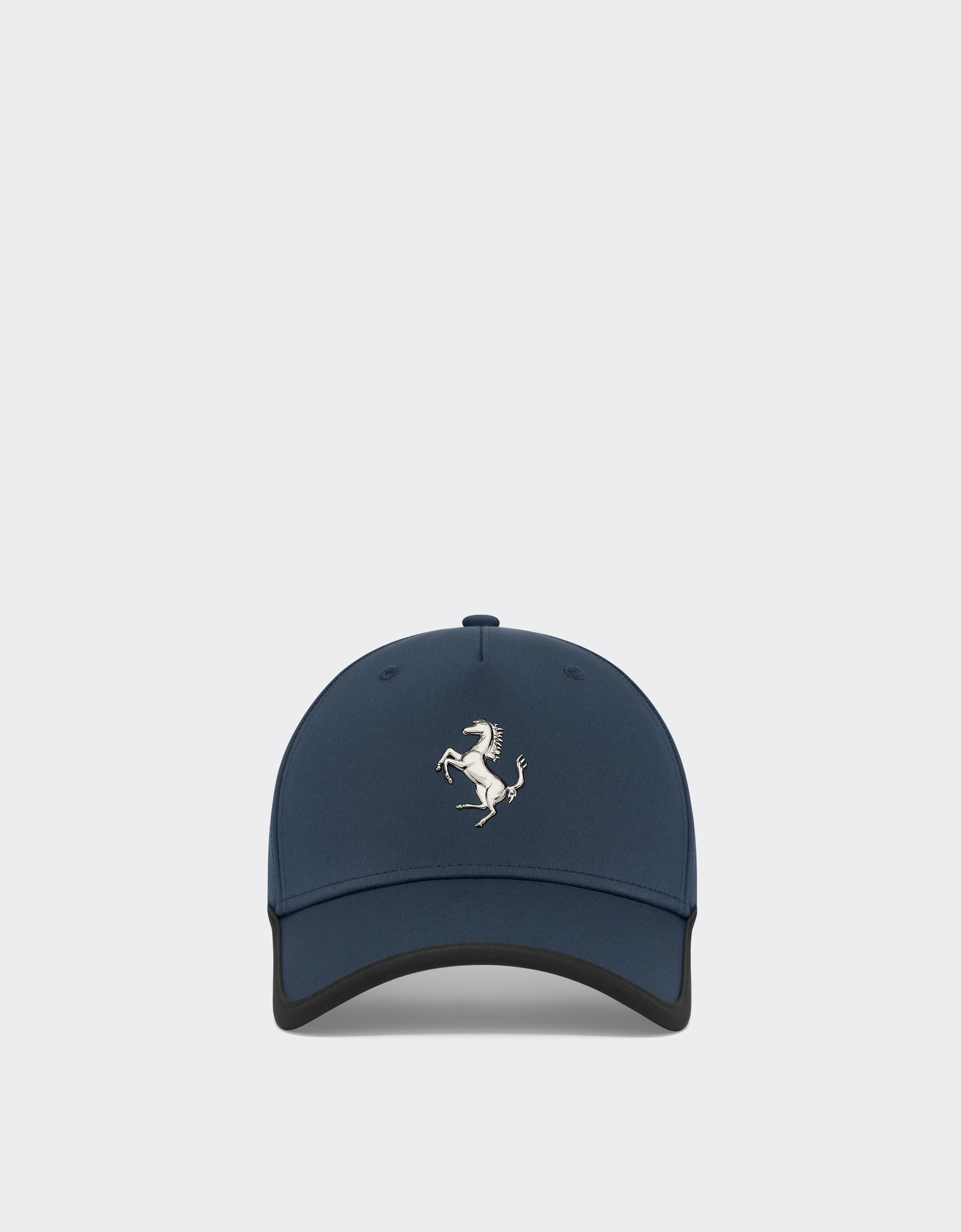 ネイビー ベースボールキャップ コントラストバンド | Ferrari®