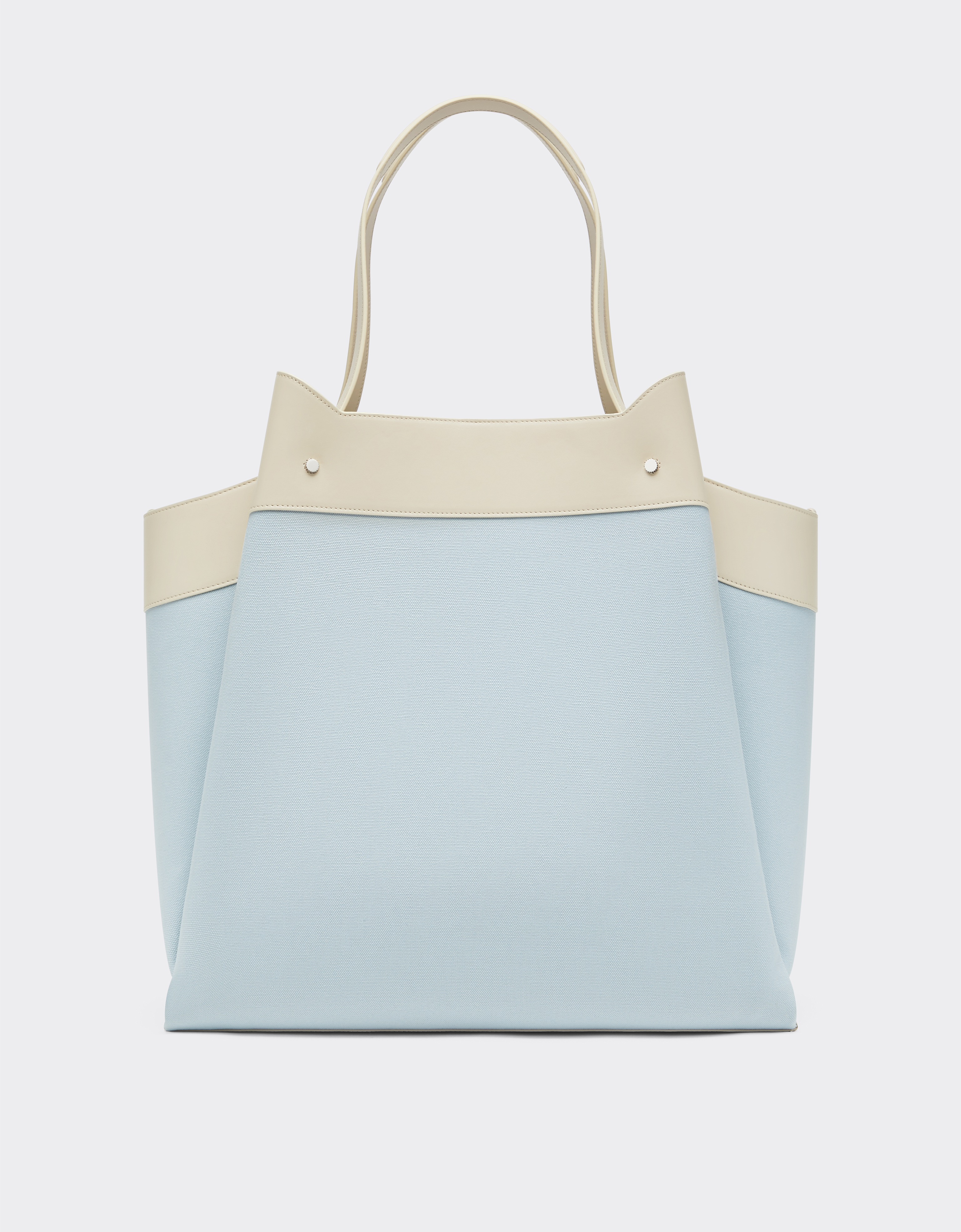 Ferrari X Charles Leclerc Tote Bag In Canvas And Leather