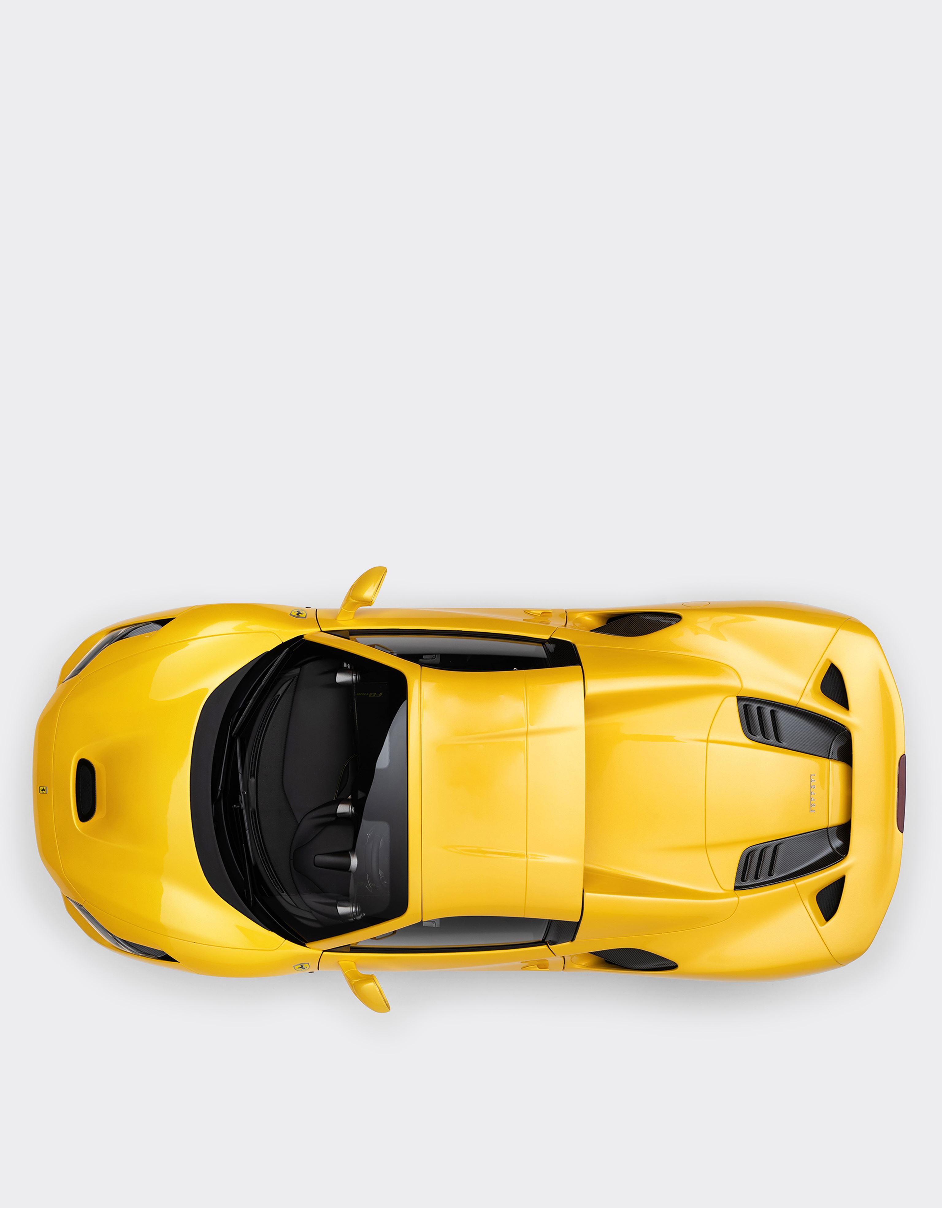  Ferrari Ferrari F8 Tributo Model In 1:8 Scale -  Cars Yellow Os 