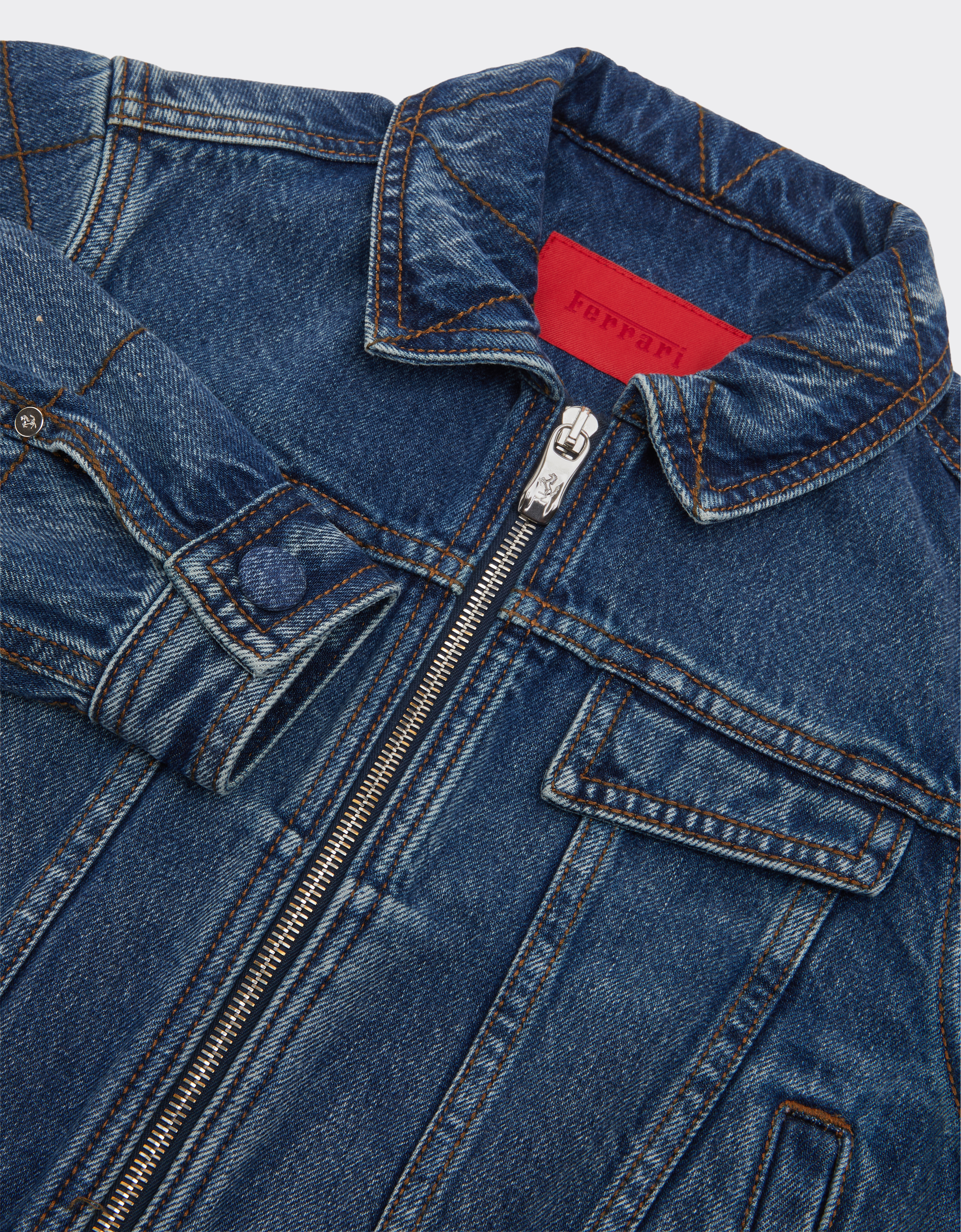  Ferrari Denim Jacket -  Jackets And Sweatshirts Denim 8y 