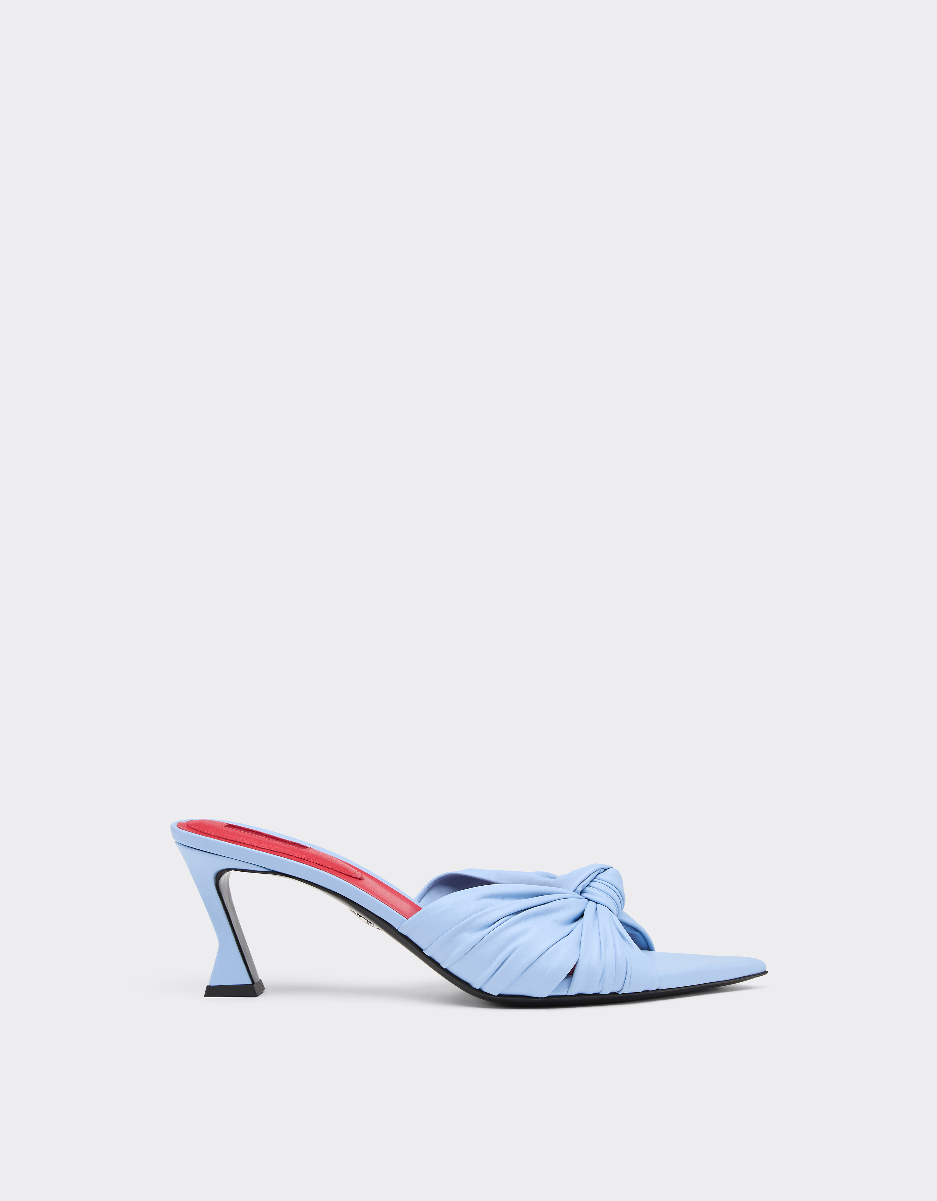 Ferrari Leather Sandal With Knotted Pattern