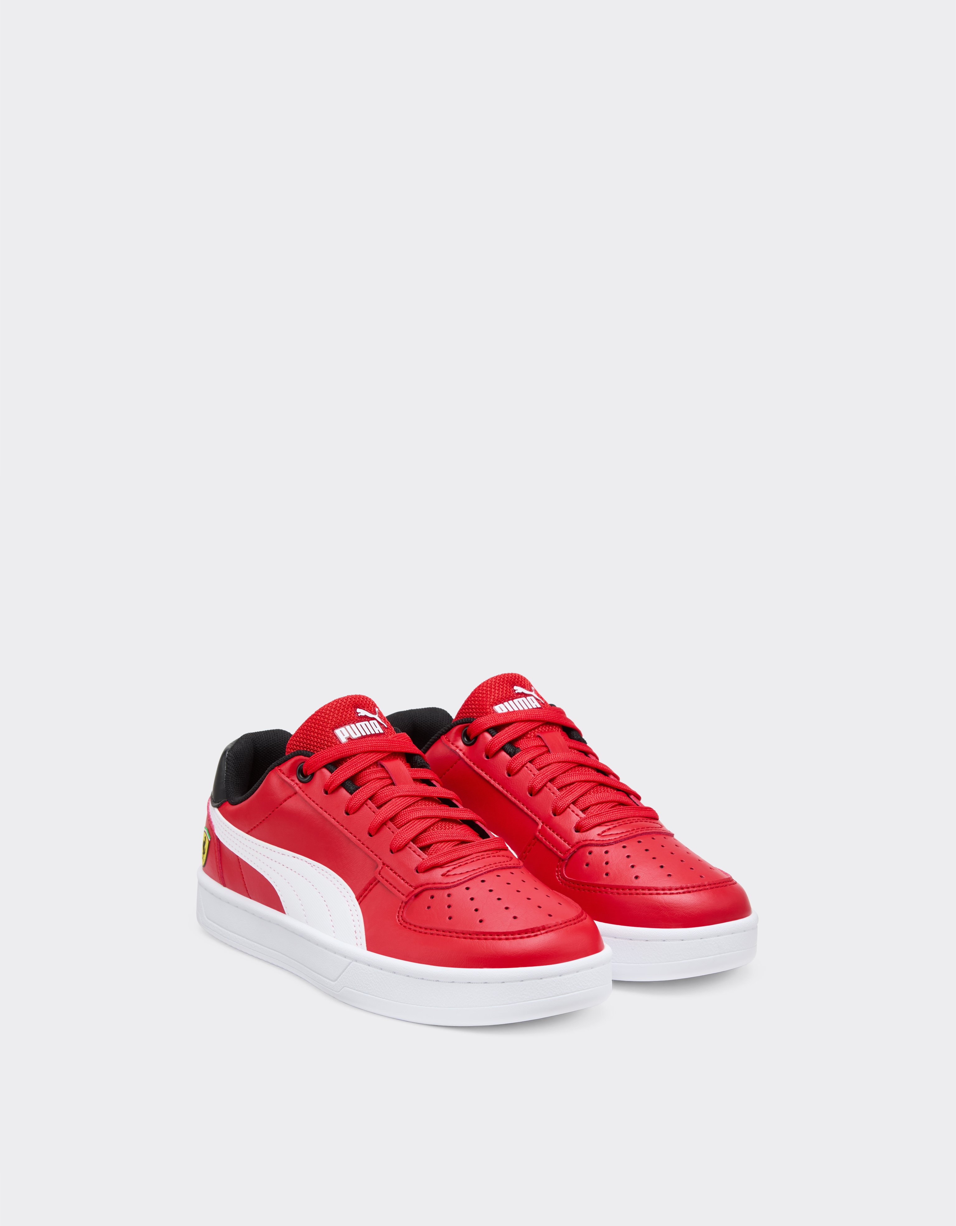  Ferrari Puma For Ferrari Caven 2.0 Youth Trainers -  Puma Shoes Red 3 