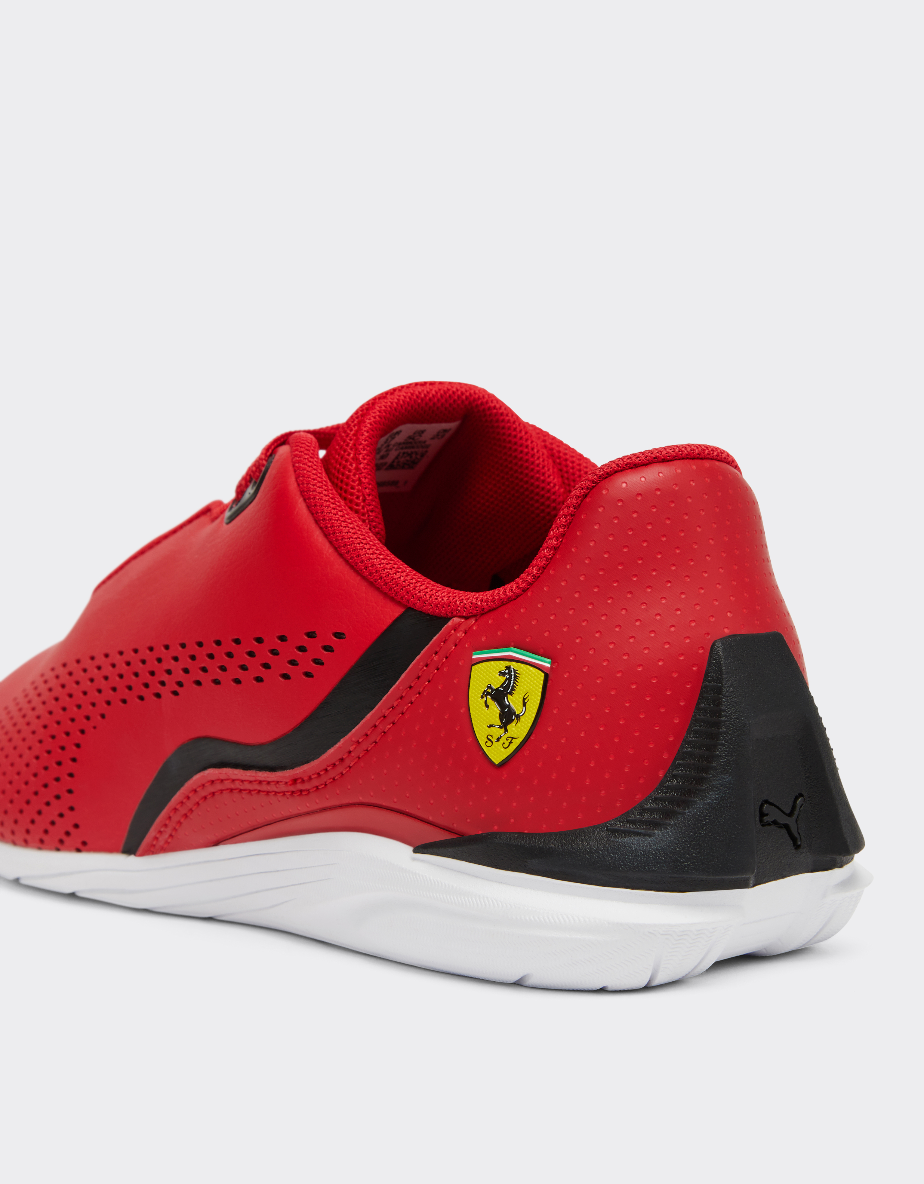 Shop Ferrari Youth Puma For Scuderia  Drift Cat Decima Shoes In Rosso Corsa