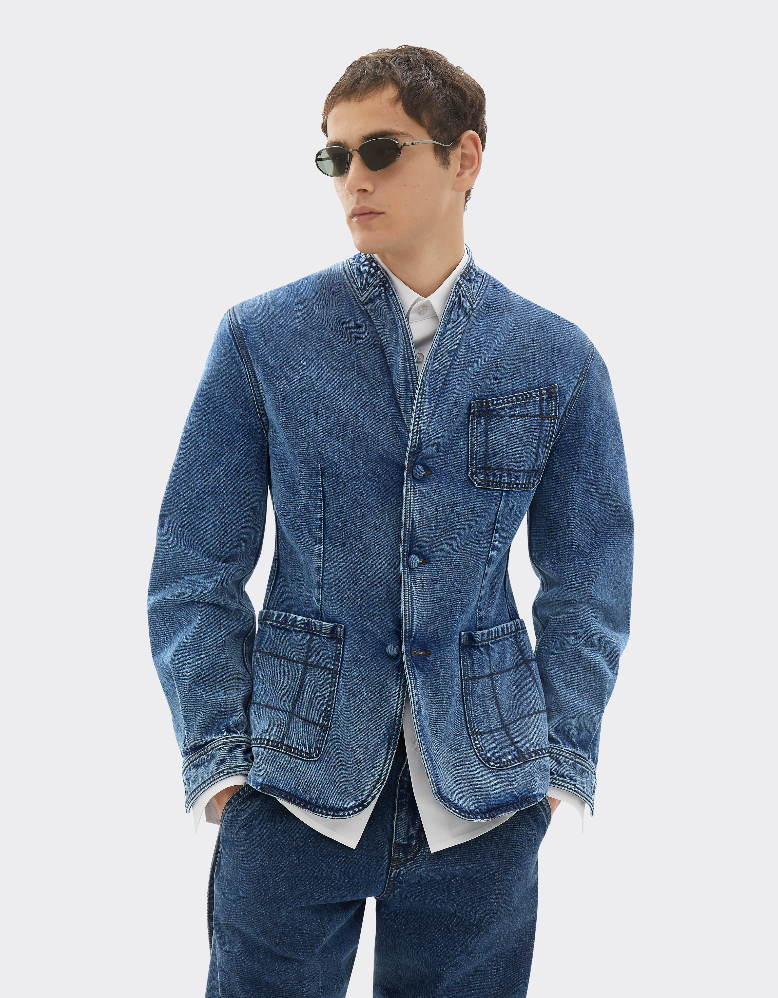 Ferrari Denim Blazer