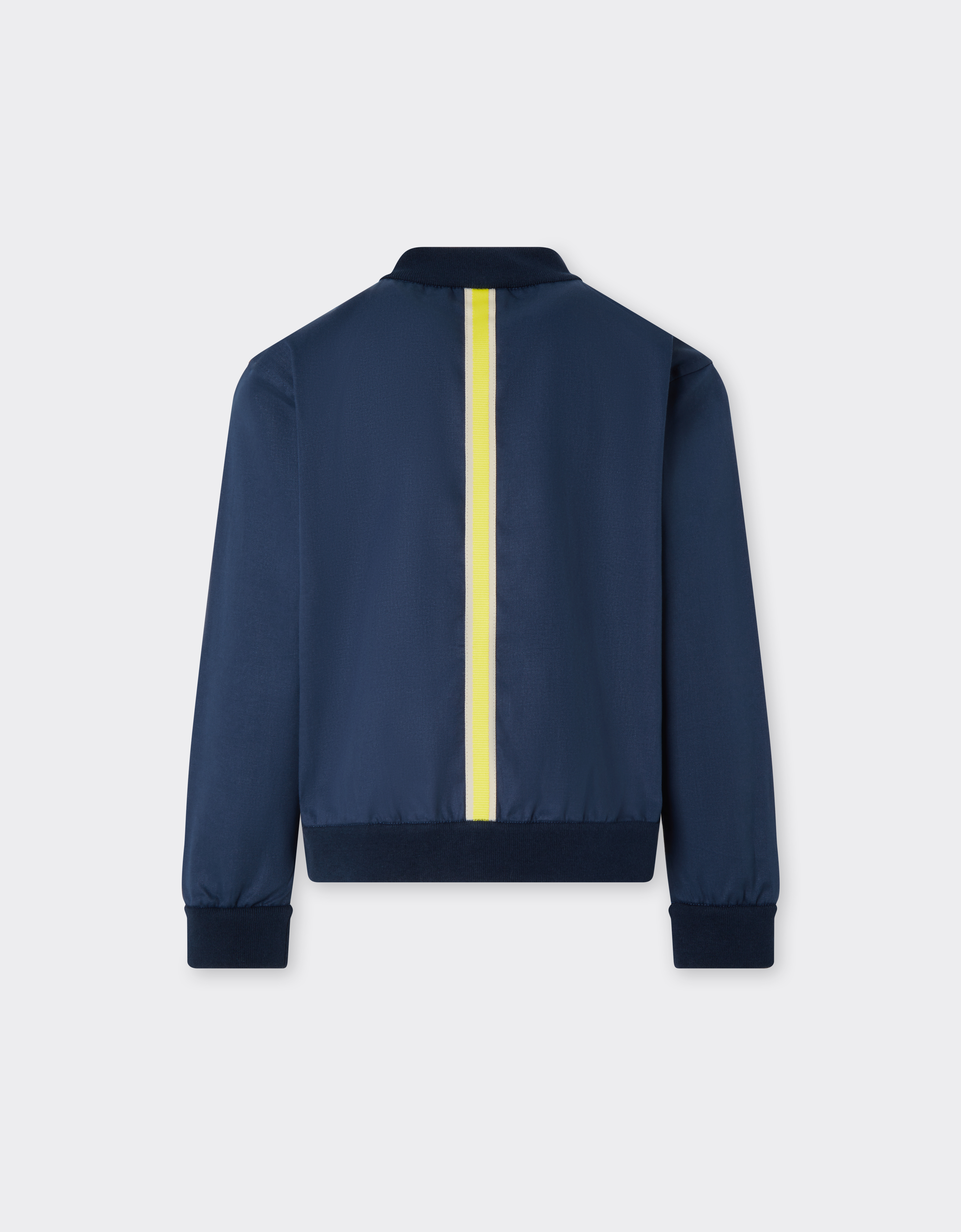 Ferrari Bomber Jacket In Cotton Gabardine
