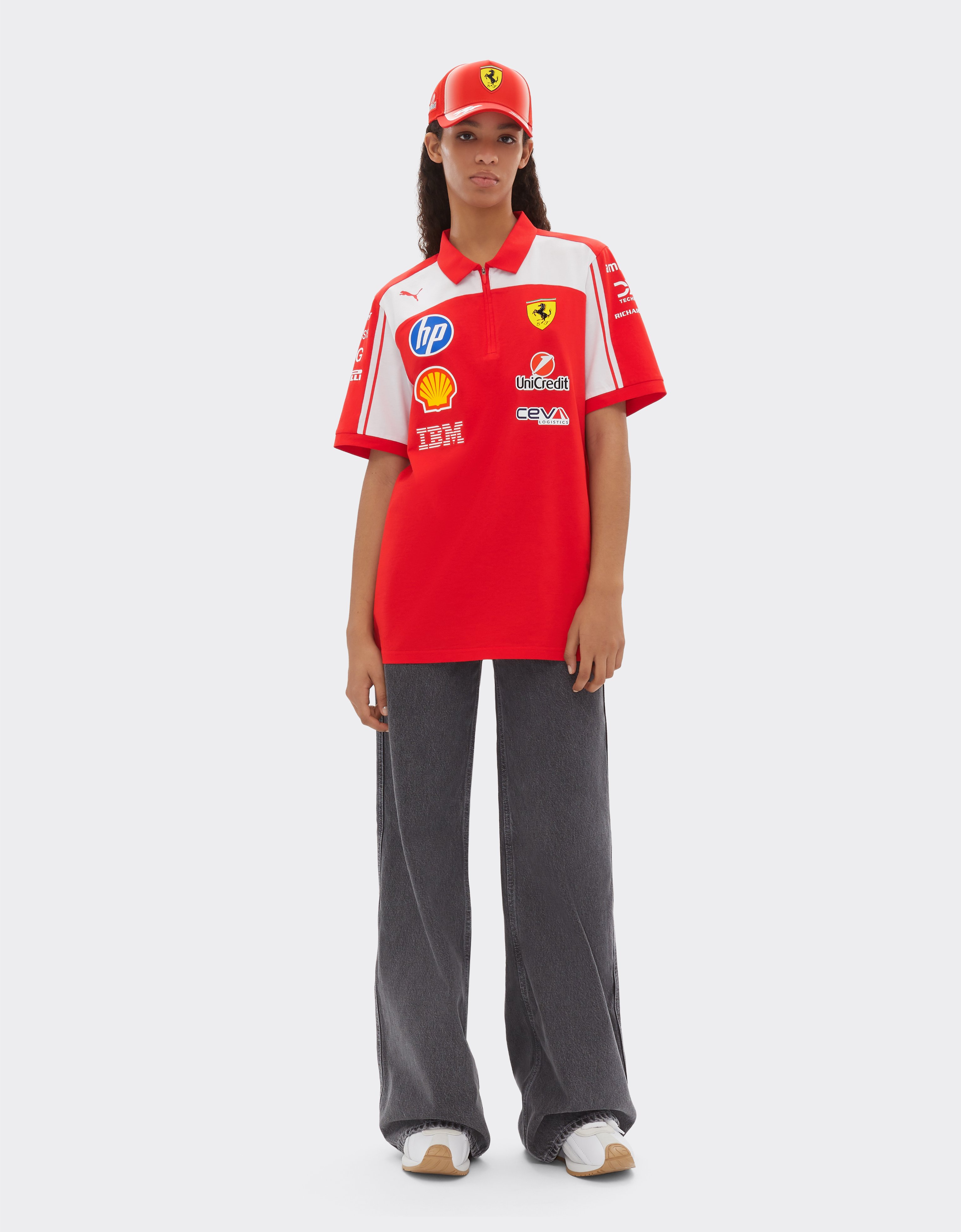  Ferrari Polo Replica 2026 Puma Für Scuderia Ferrari Hp -  Poloshirts Rosso M 