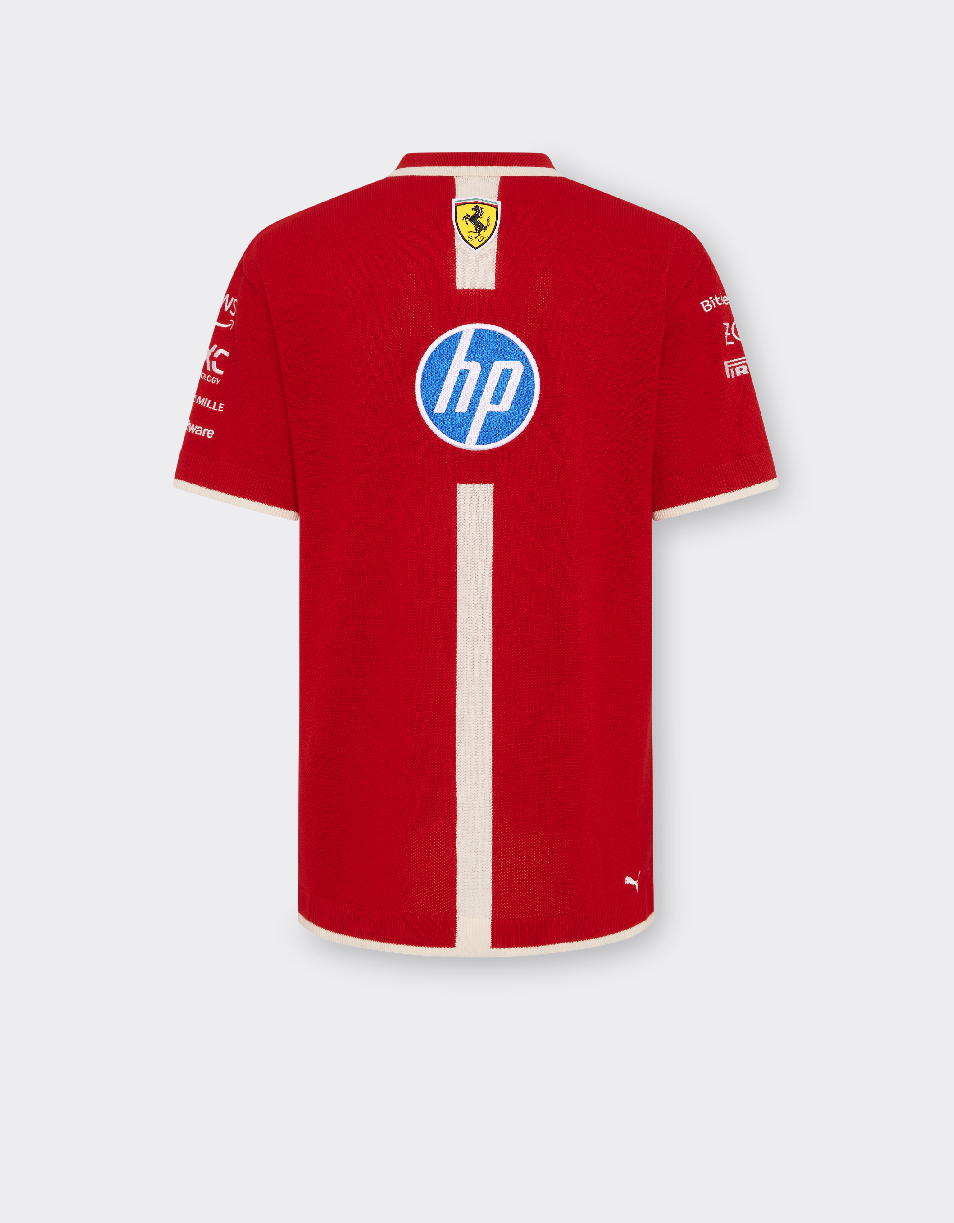 Ferrari Puma For Scuderia  Hp Shanghai Special Edition Polo Shirt In Red