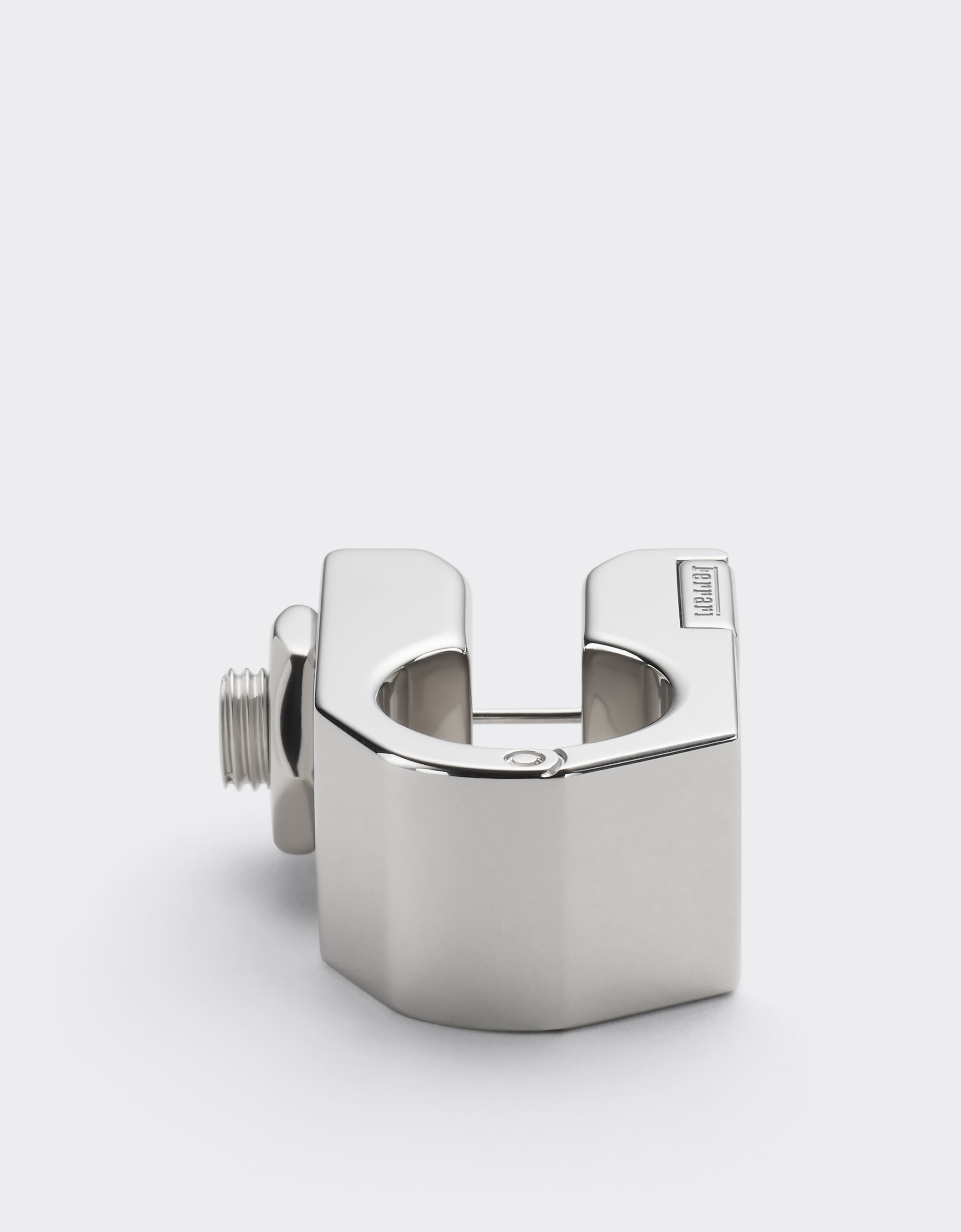 Ferrari Brass Ring In Silver