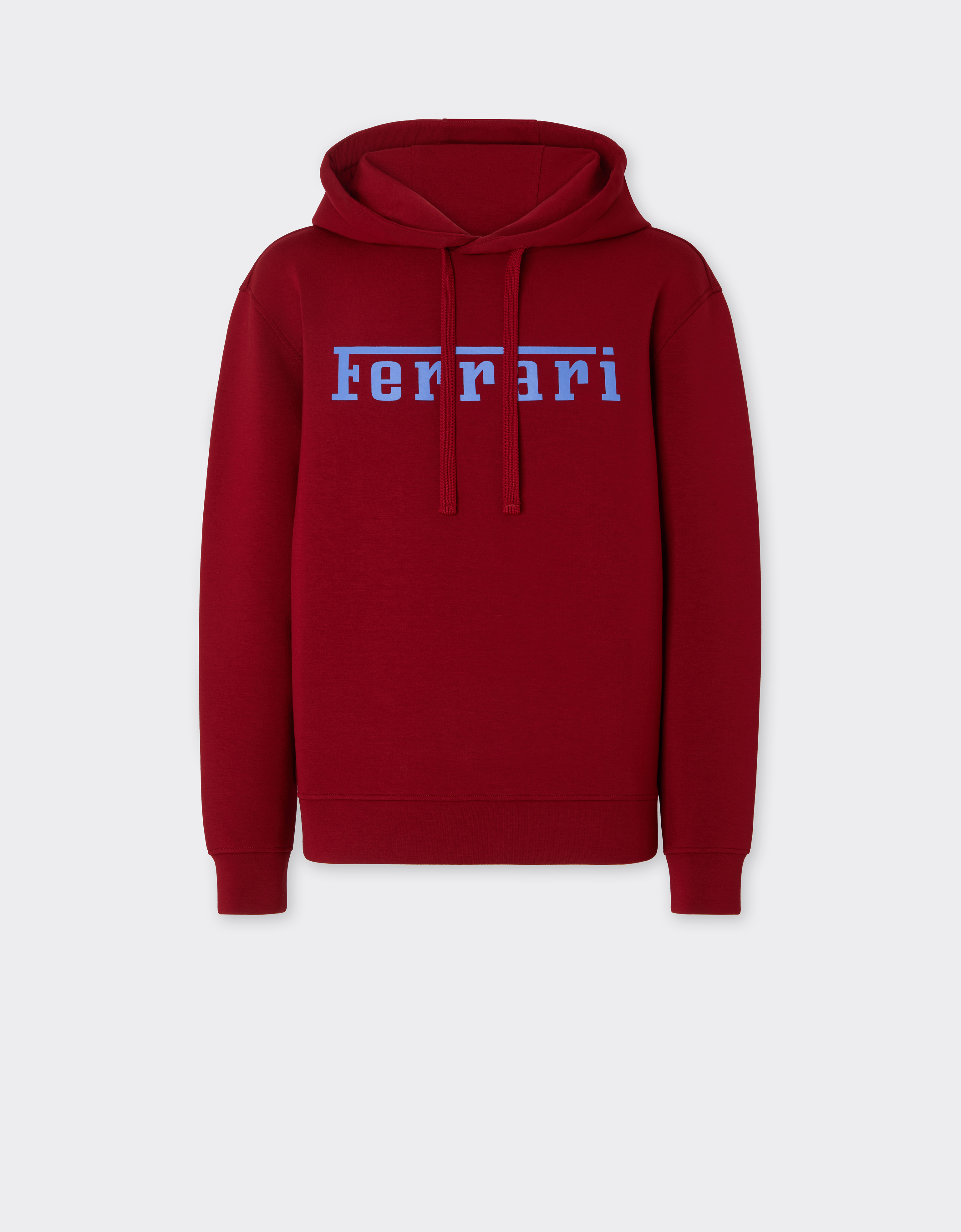  Ferrari Sweat-shirt En Scuba Avec Logo Ferrari Imprimé - Male Sweat-shirts Et Pièces En Maille Maison Red Xl 