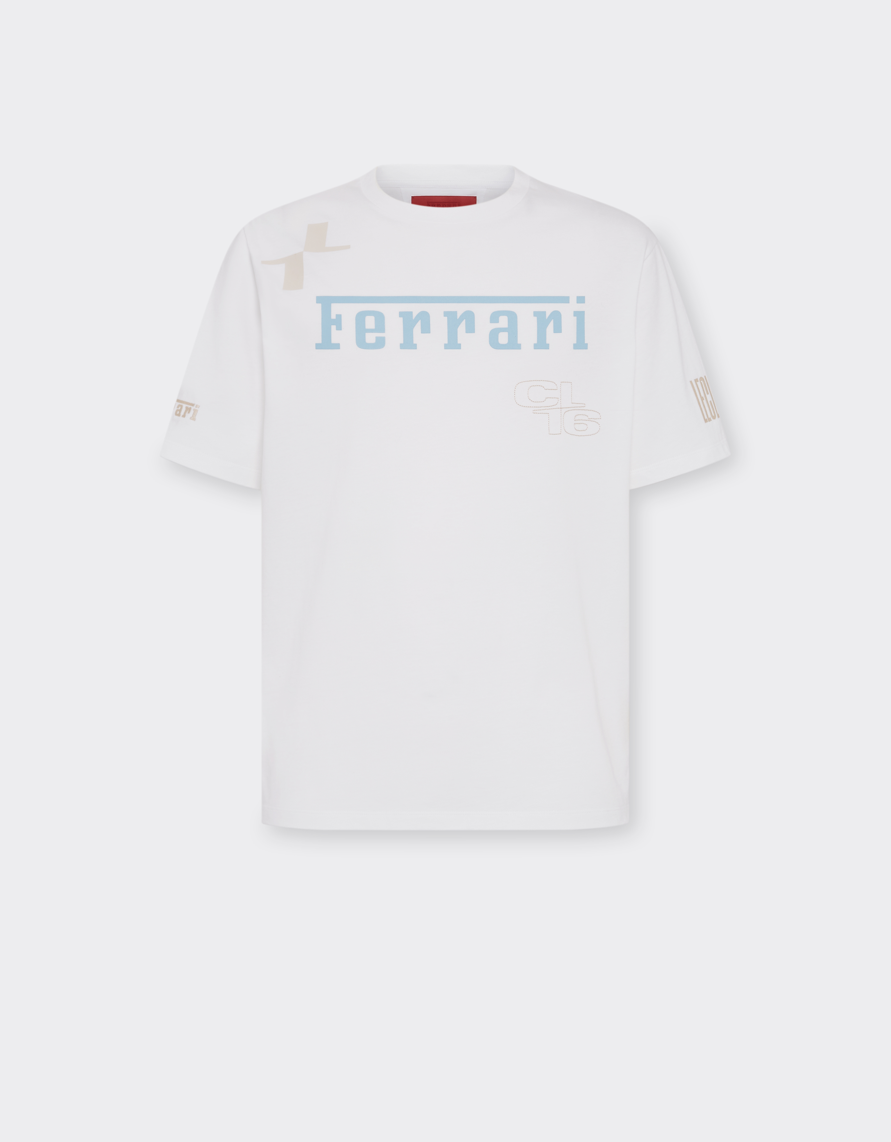Ferrari X Charles Leclerc T-shirt With Logo