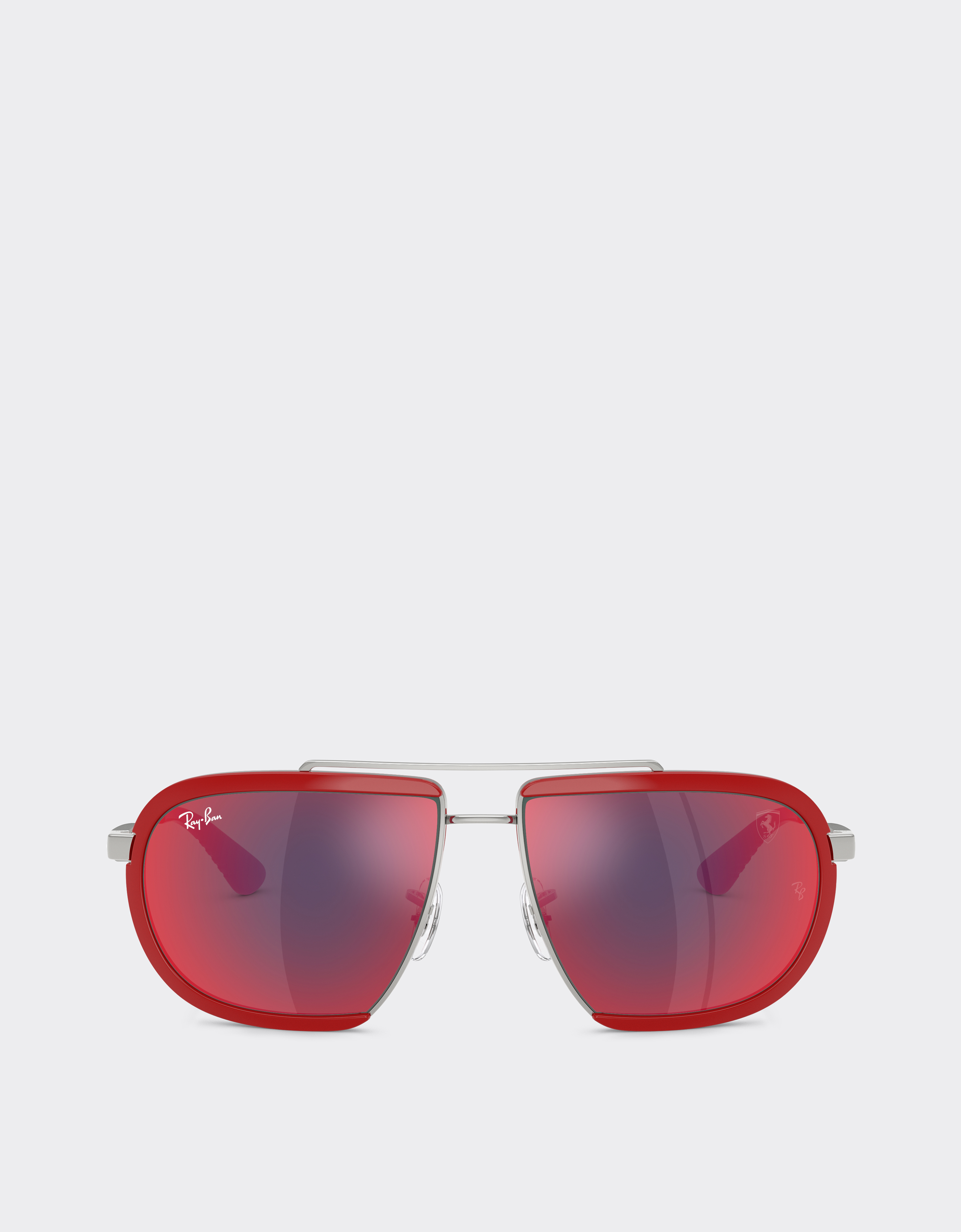 Ferrari Unisex Silver Ray-Ban For Scuderia 499P Hypercar Limited Edition - Hypercar Os