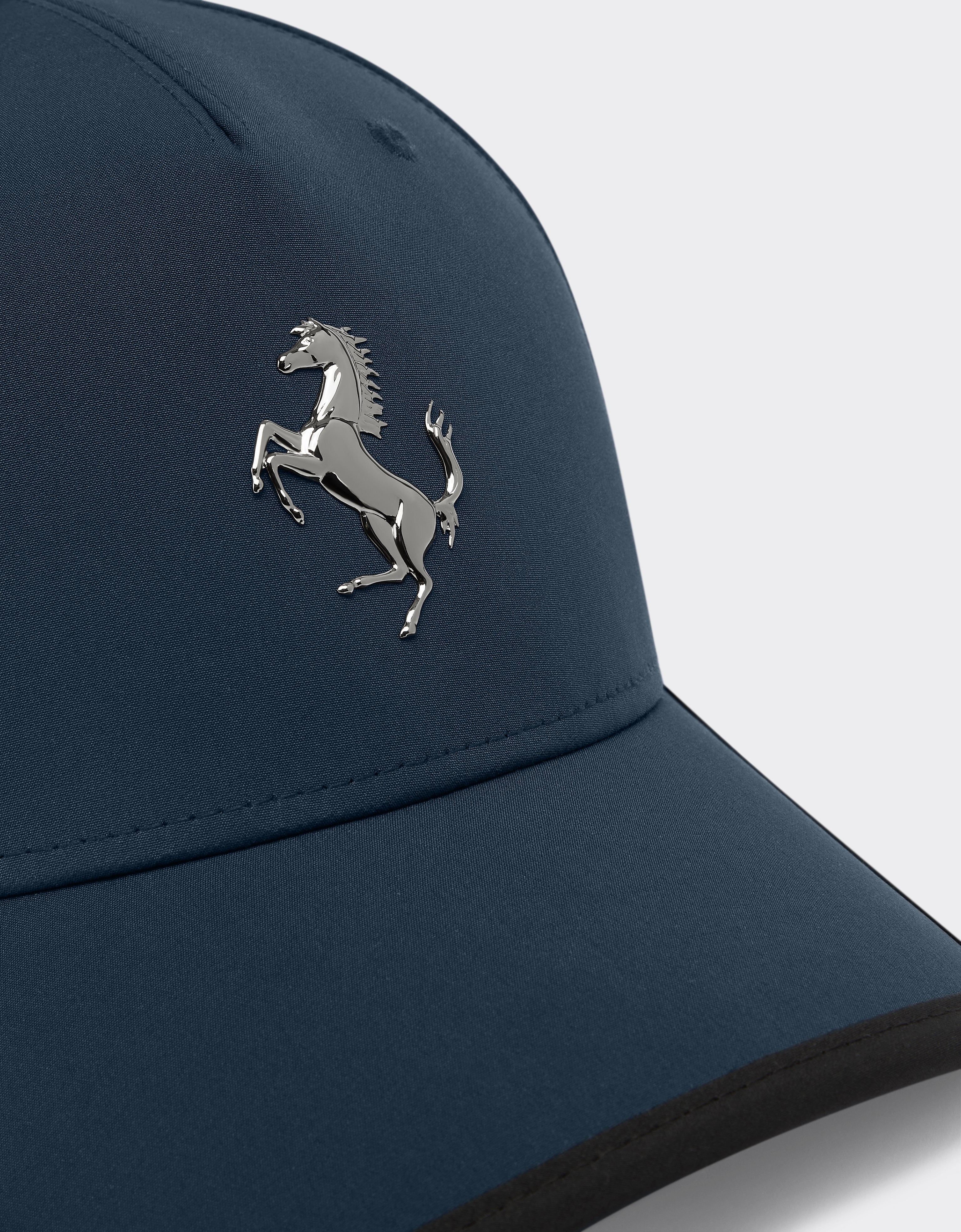Ferrari Baseball Hat With Contrast Band In Navy