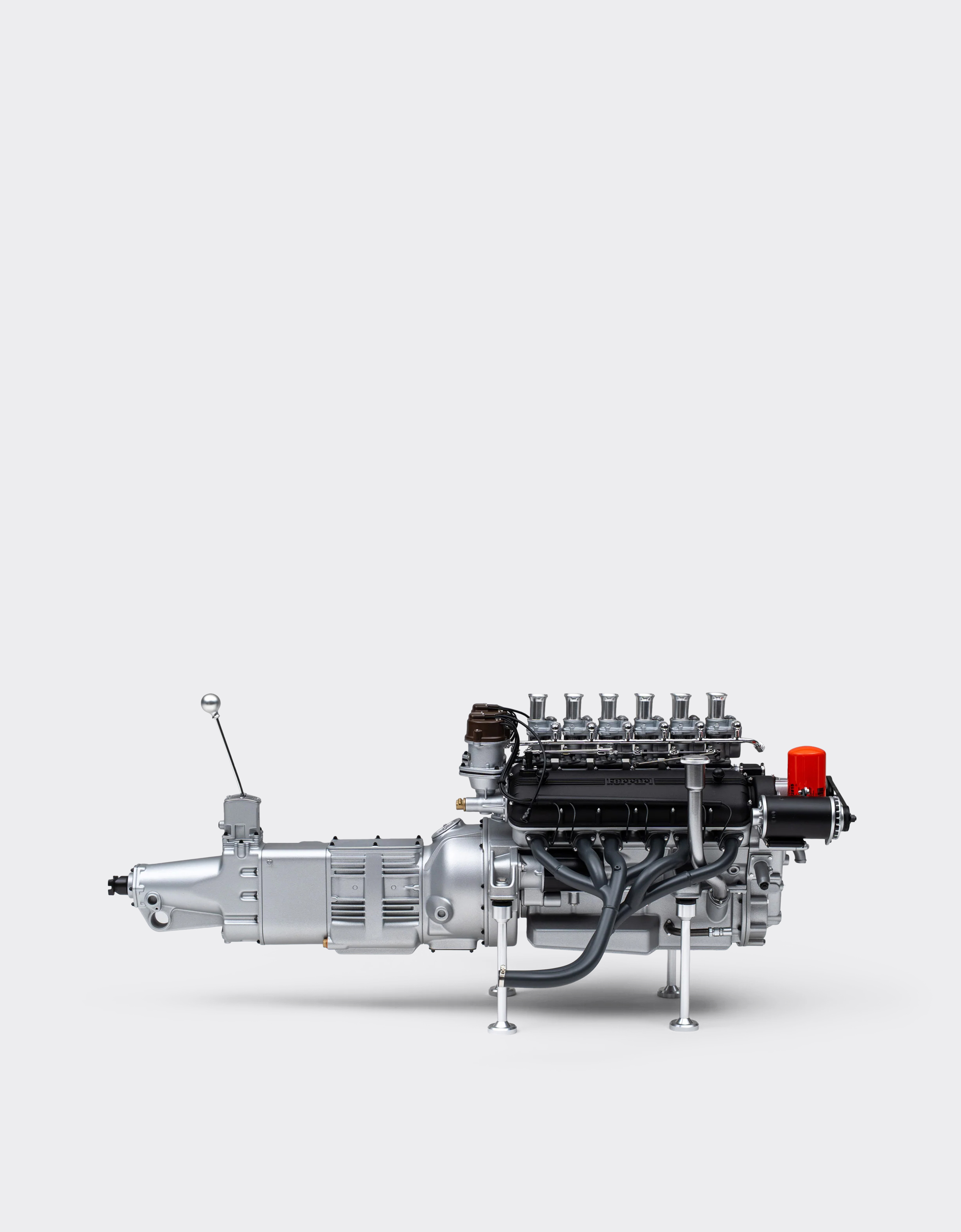  Ferrari Modèle Réduit Du Moteur Et De La Boîte De Vitesses Ferrari 250 Gto à Léchelle 1:4 -  Moteurs Silver Os 