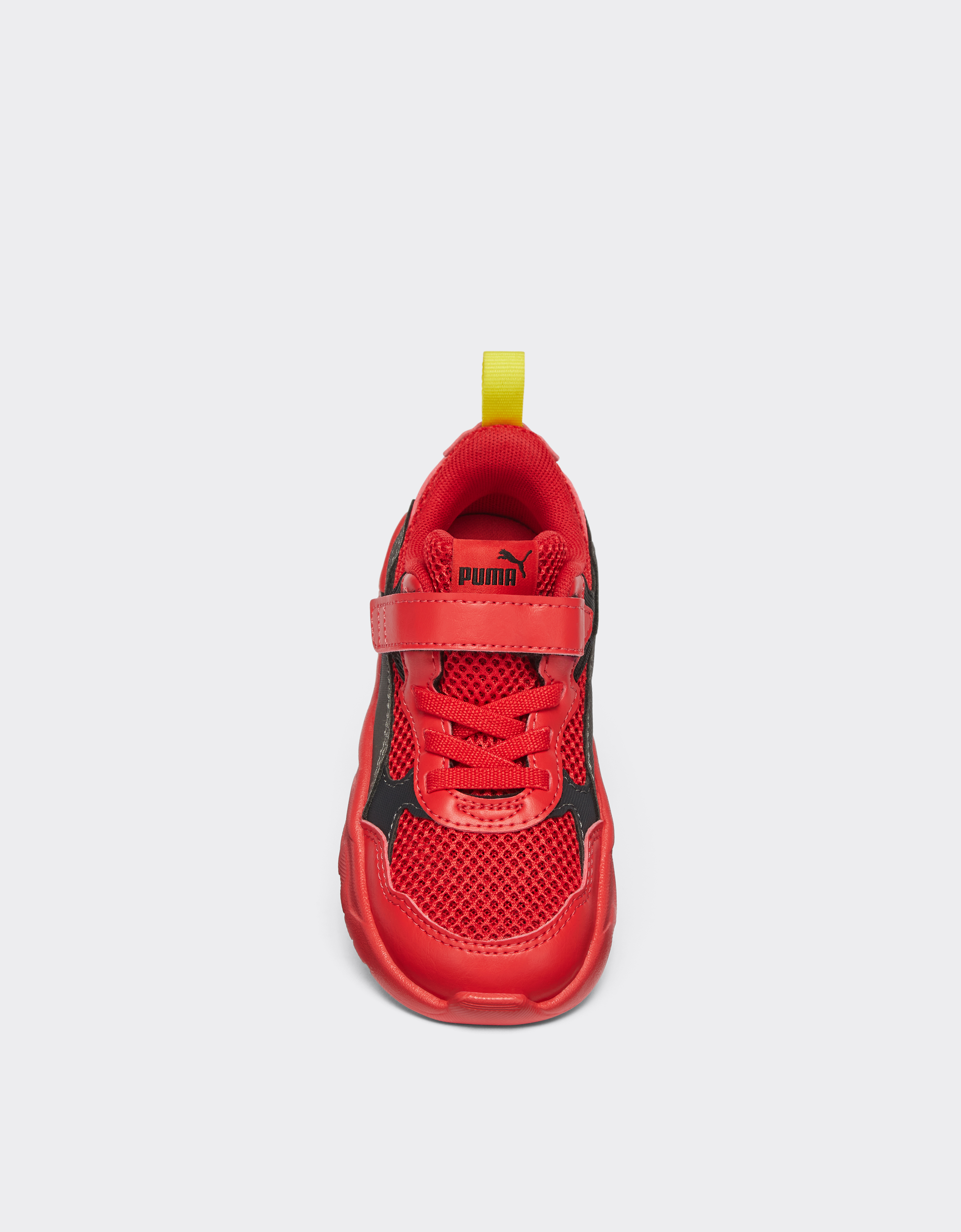Ferrari First Steps Puma For Scuderia  Trinity Shoes In Rosso Corsa