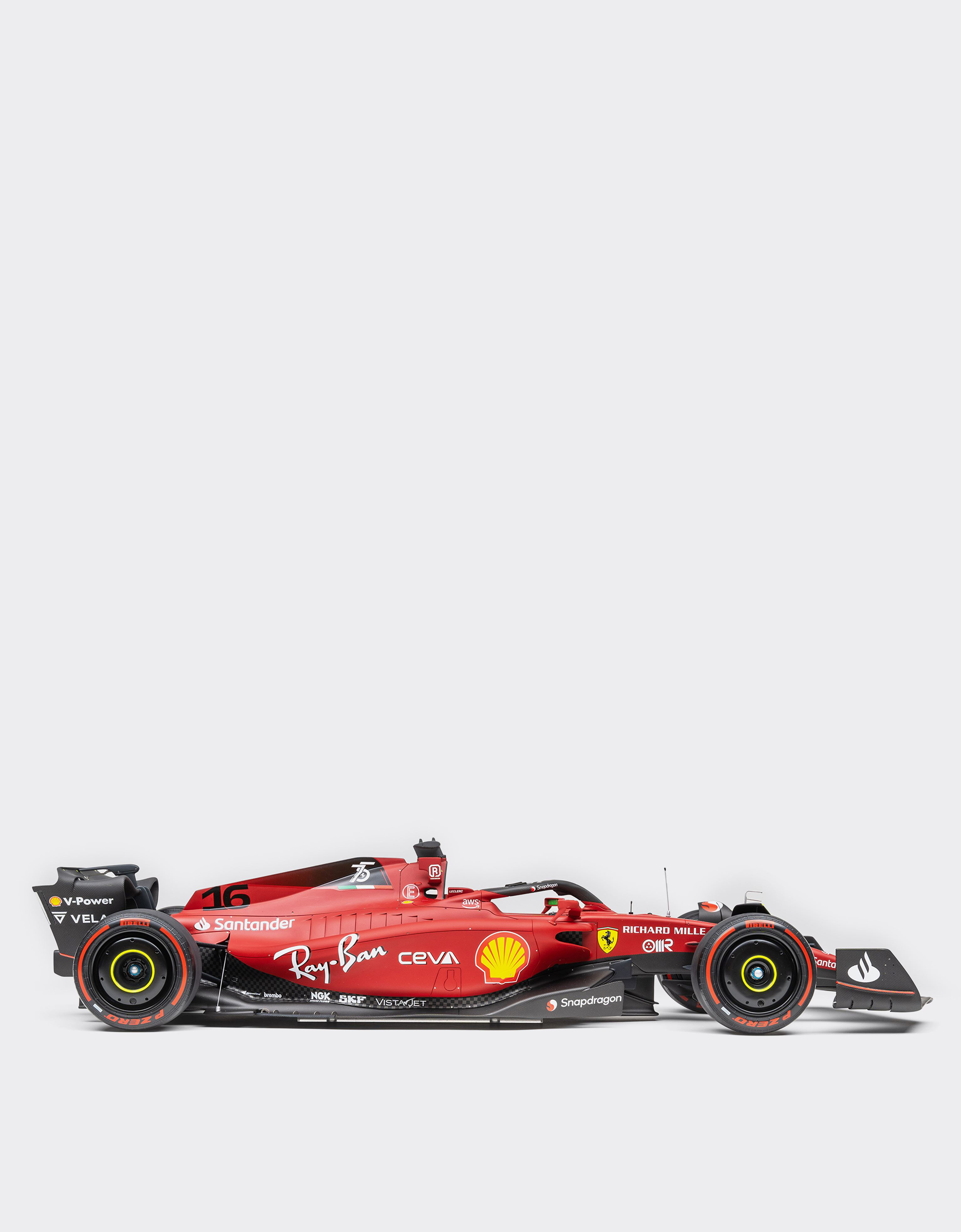 Ferrari F1-75 Charles Leclerc model in 1:18 scale in Rosso Corsa | Ferrari®