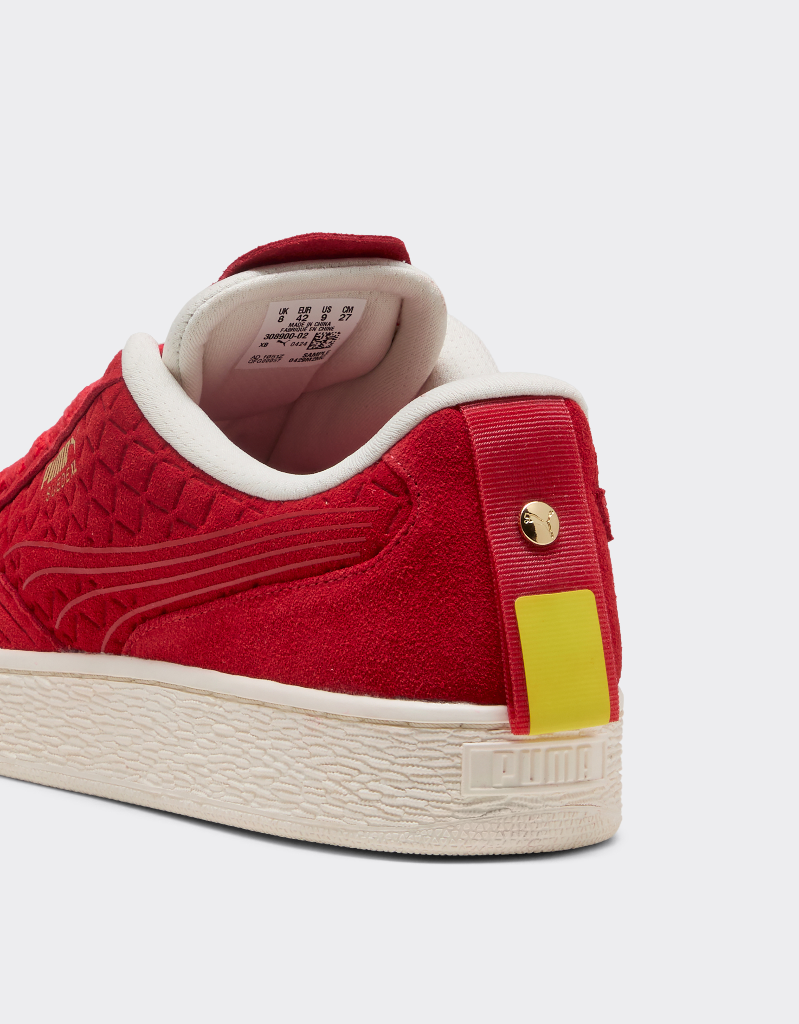 Ferrari Puma Sneaker For Scuderia  Suede Xl In Red