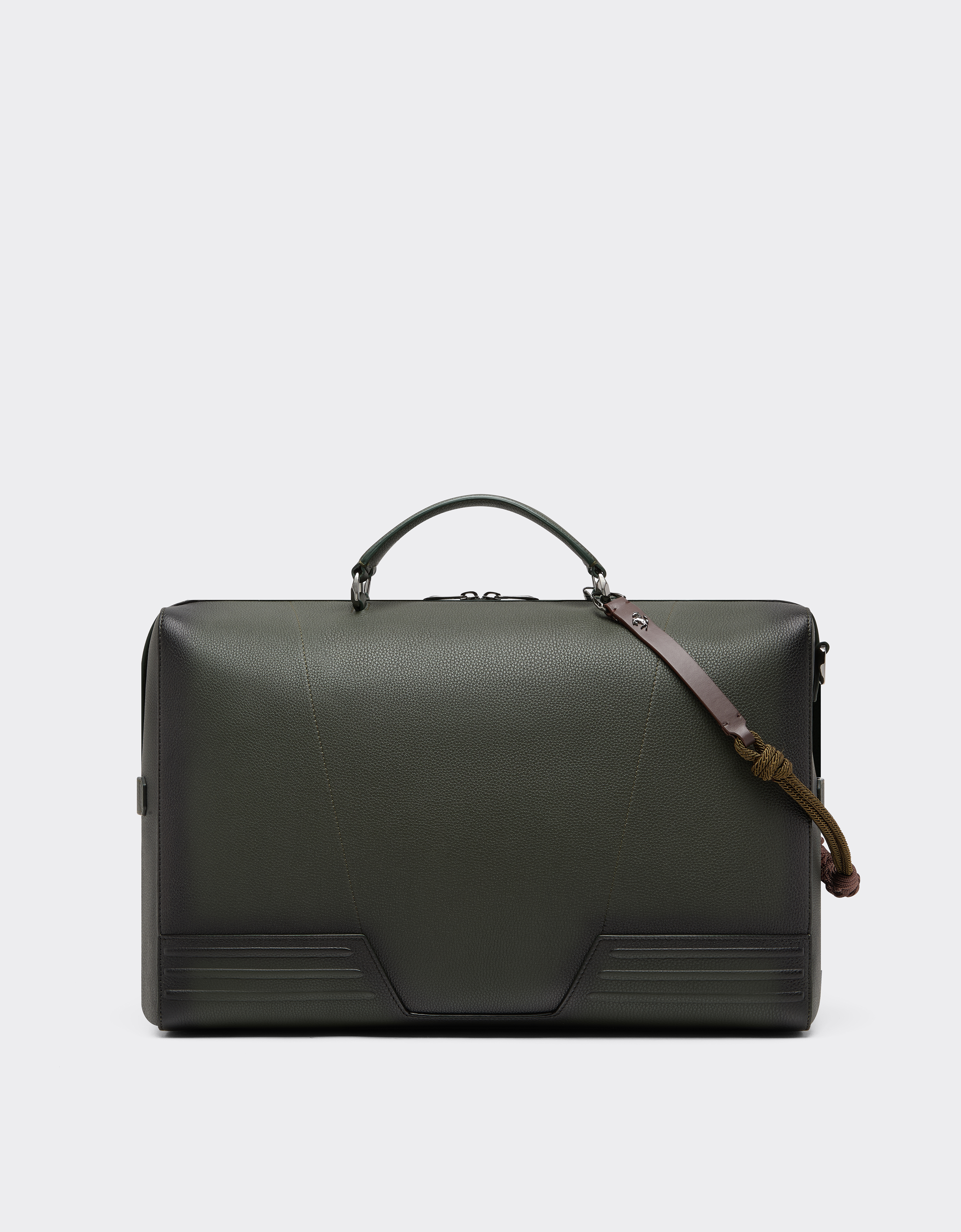  Ferrari Bolsa De Viaje Gt Soft Reacondicionada Por Ferrari En Cuero Sombreado Con Scooby - Female  Verde Militar Os 