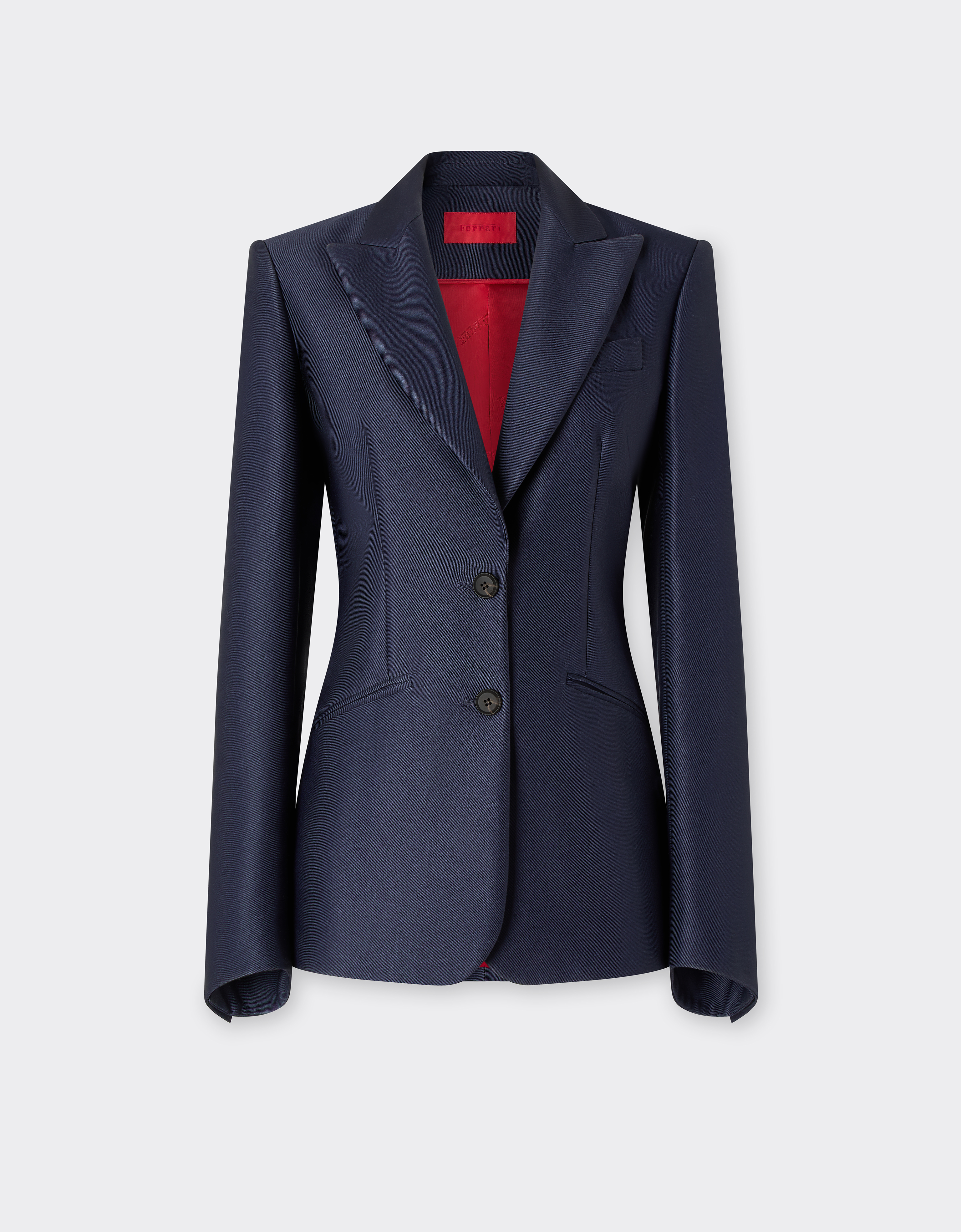Ferrari Women's Ultramarine Technical Gabardine Blazer - Jackets 40