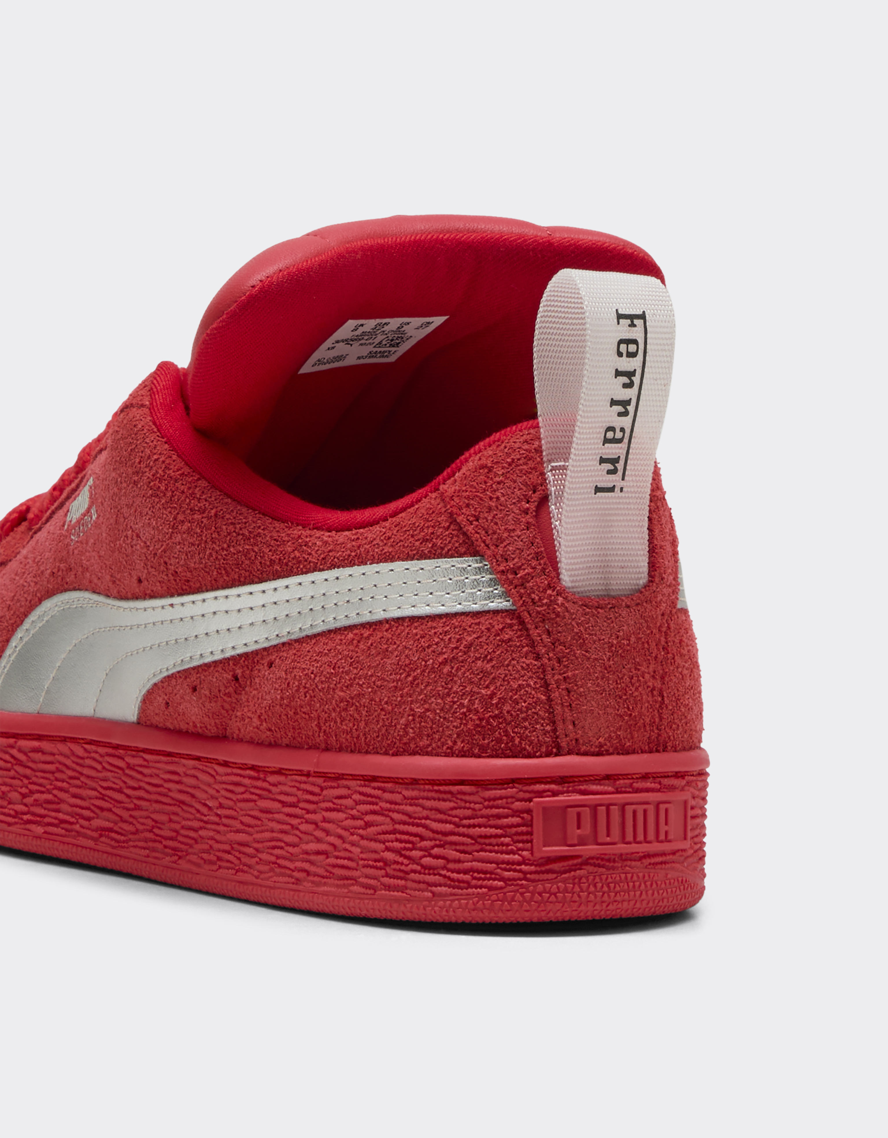 Ferrari Style Suede XL Trainers by Puma Sneakers Racing Red 4