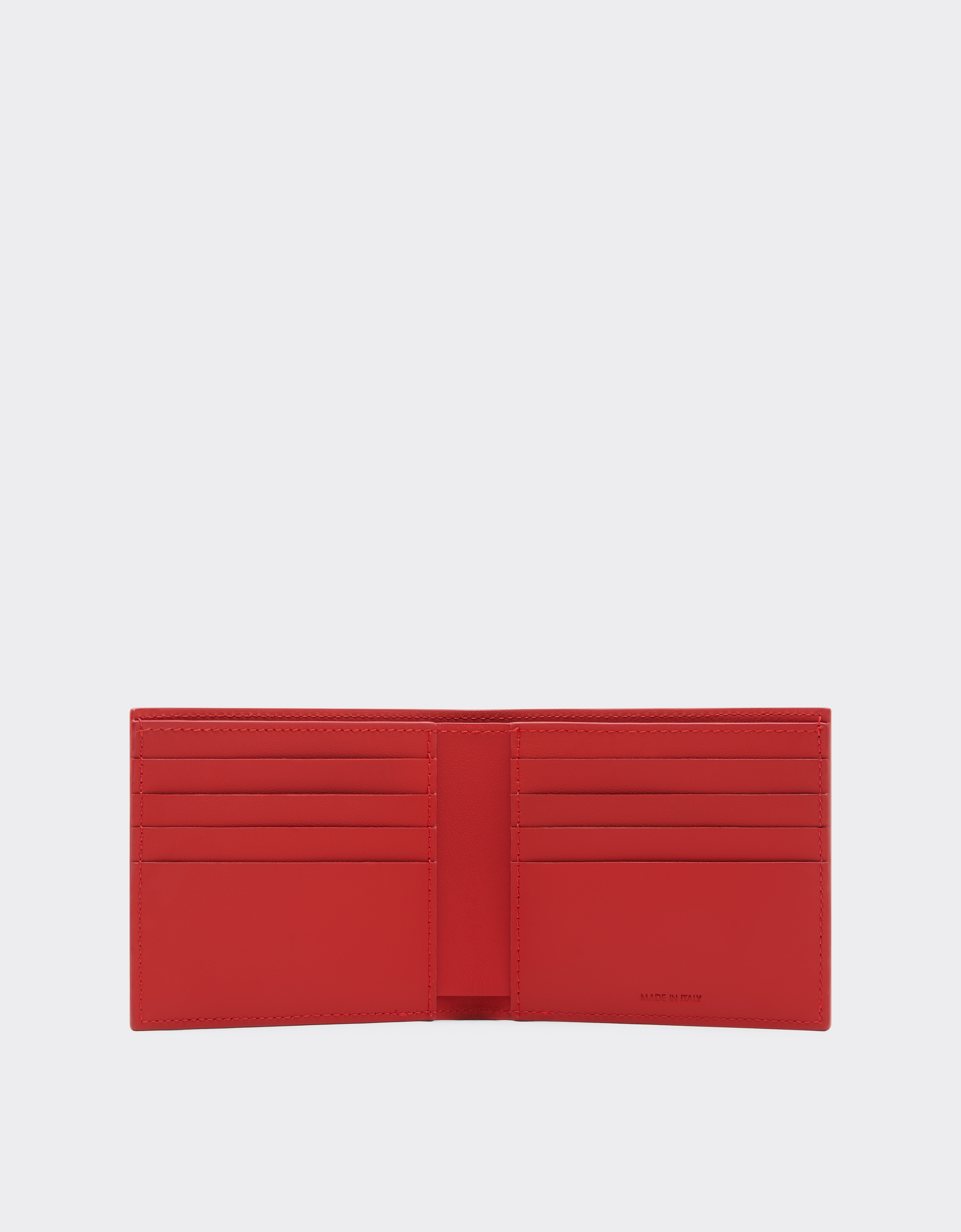  Ferrari Second Life Leather Horizontal Wallet -  Wallets Rosso Dino Os 