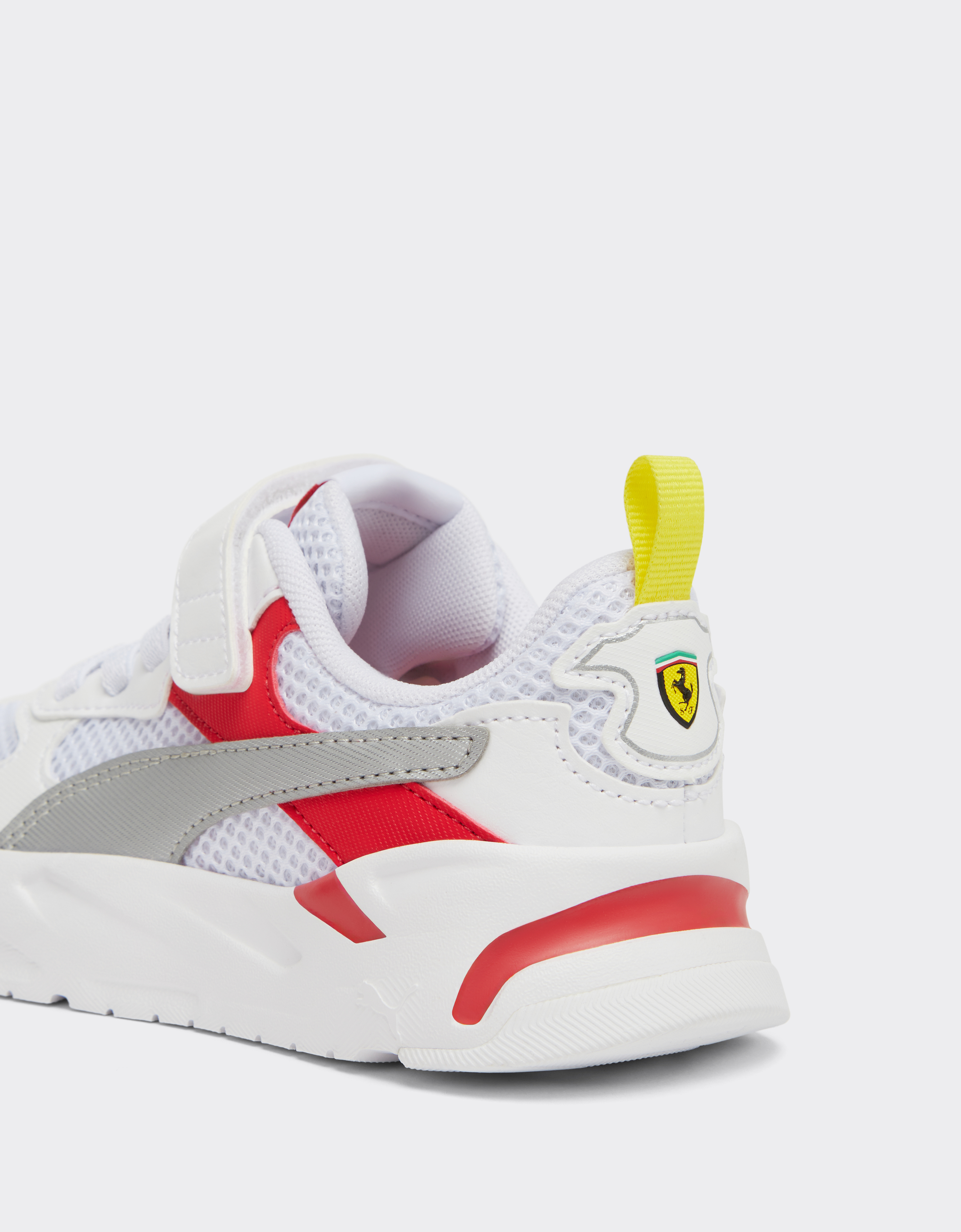 Ferrari Children's Puma For Scuderia  Trinity Shoes In Optical White