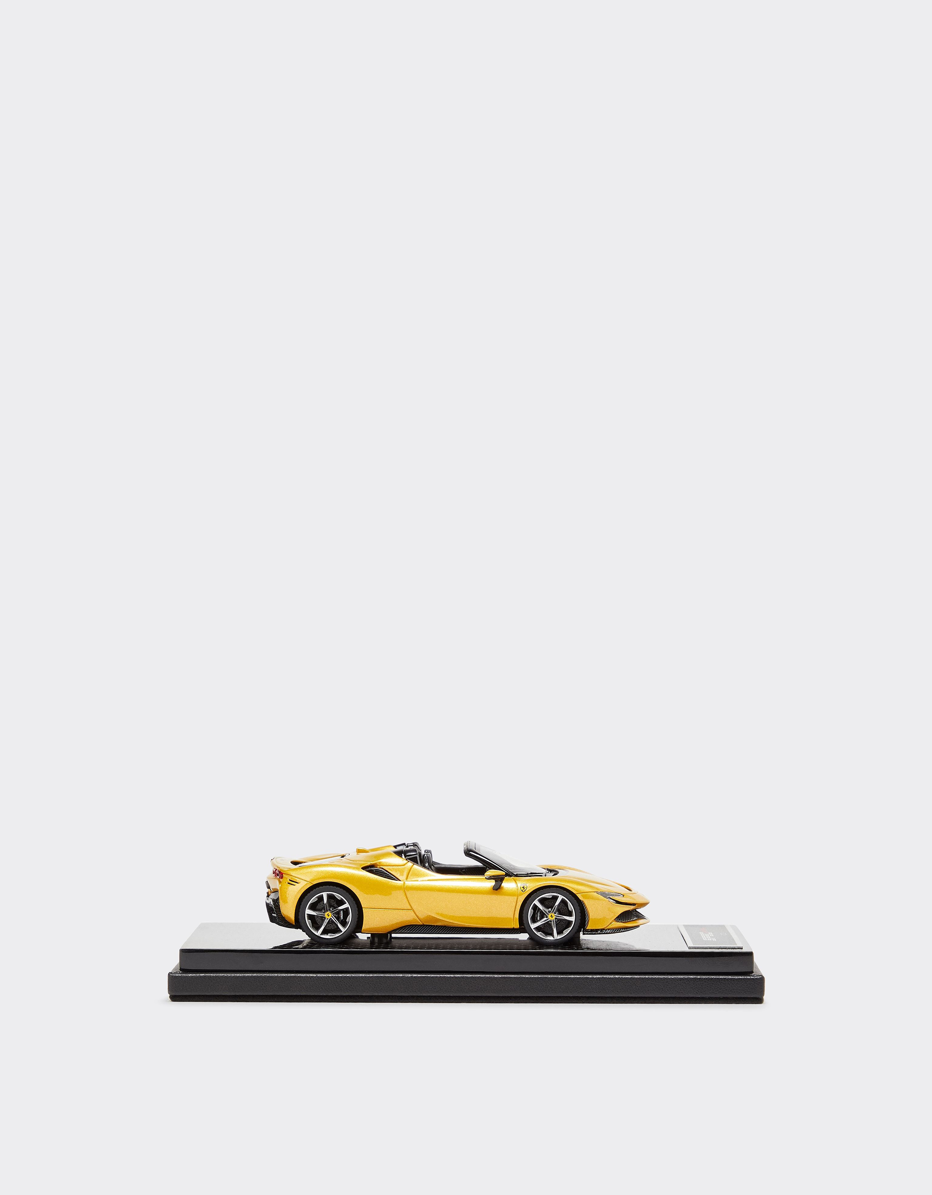 Ferrari Unisex Yellow Sf90 Spider Model In 1:43 Scale - Cars Os