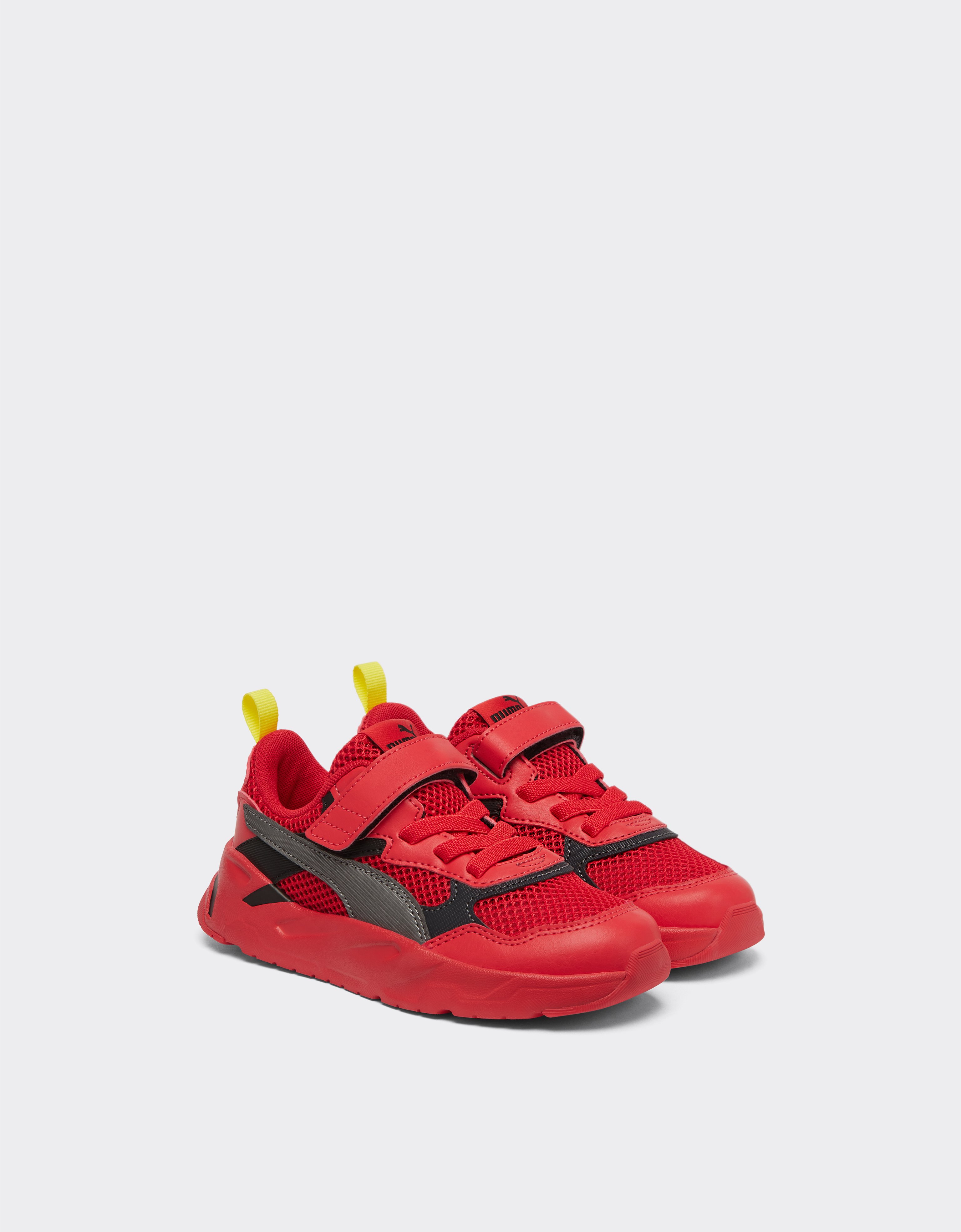 Ferrari Children's Puma For Scuderia Trinity Shoes In Rosso Corsa