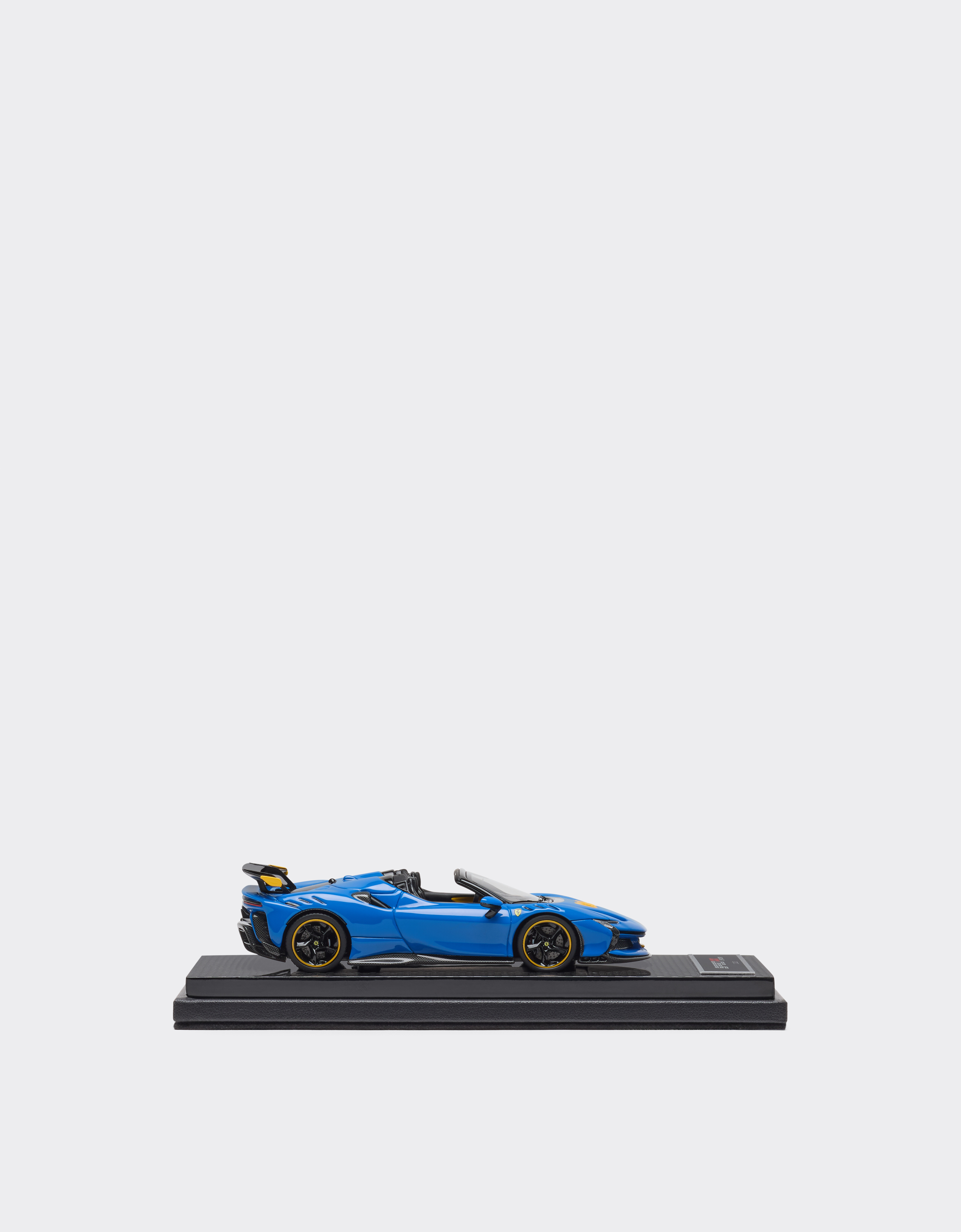 Ferrari SF90 XX Spider model in scale 1:43 in Azzurro Dino | Ferrari®