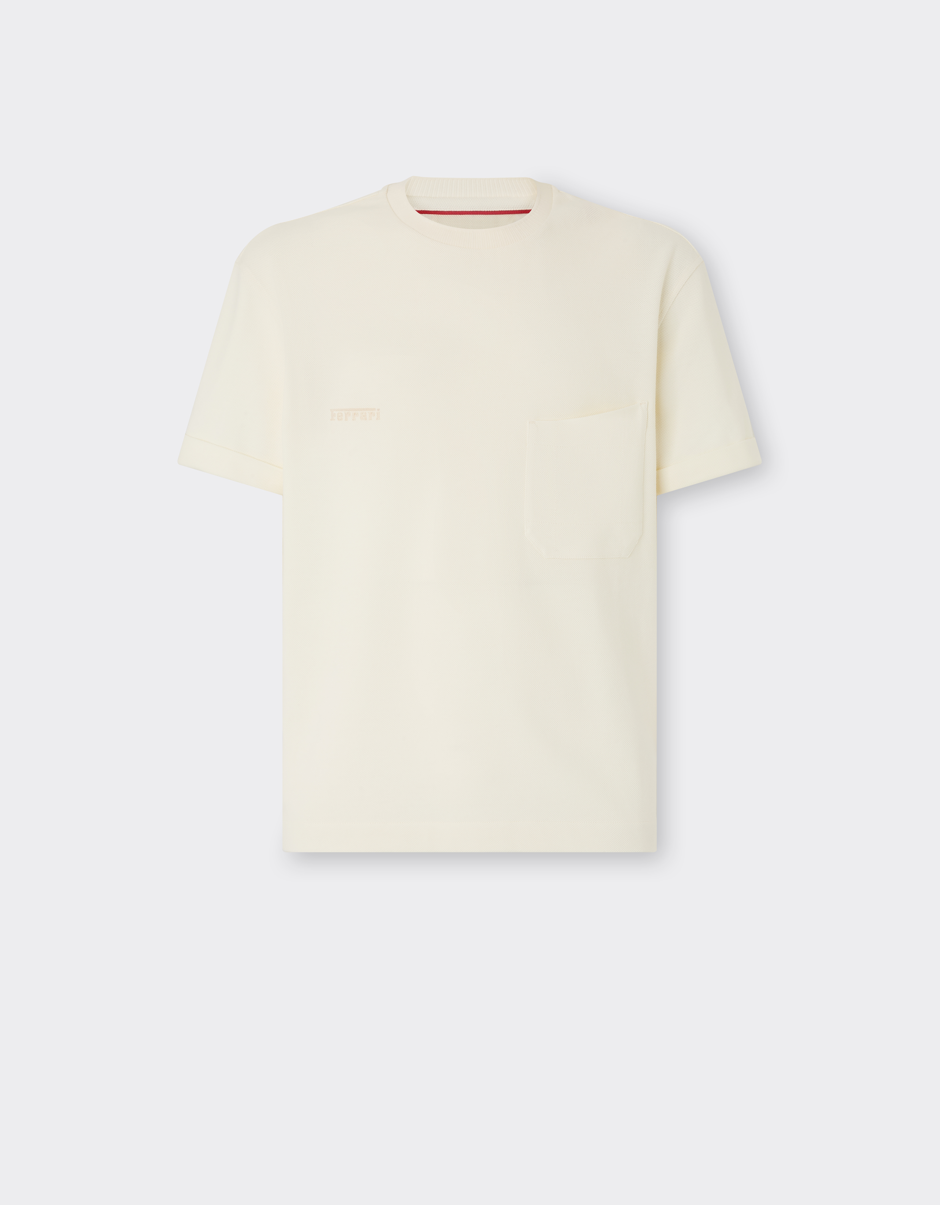 Ferrari Pocket T-shirt In Neutral