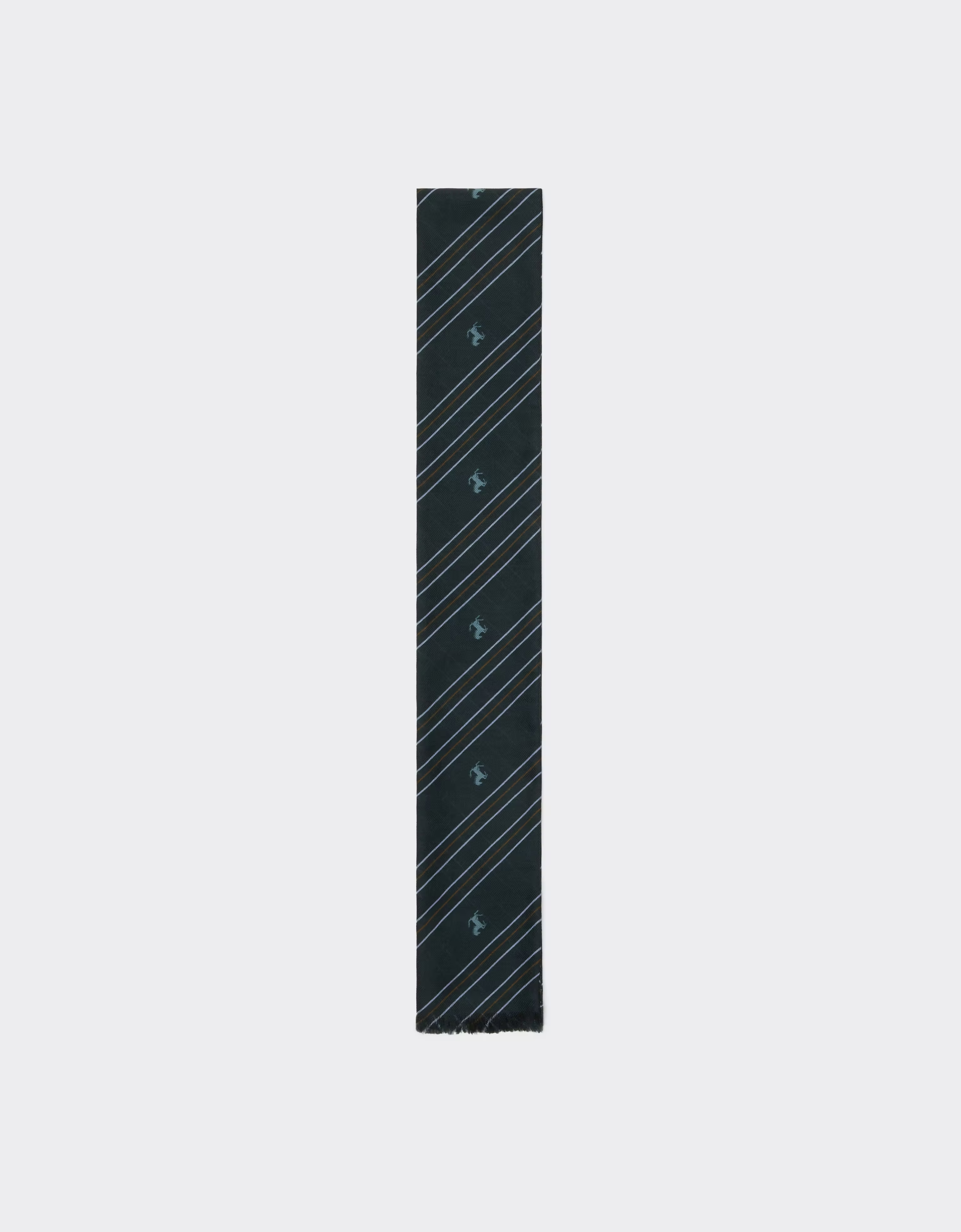 Ferrari Shelley In Cotton And Silk Twill