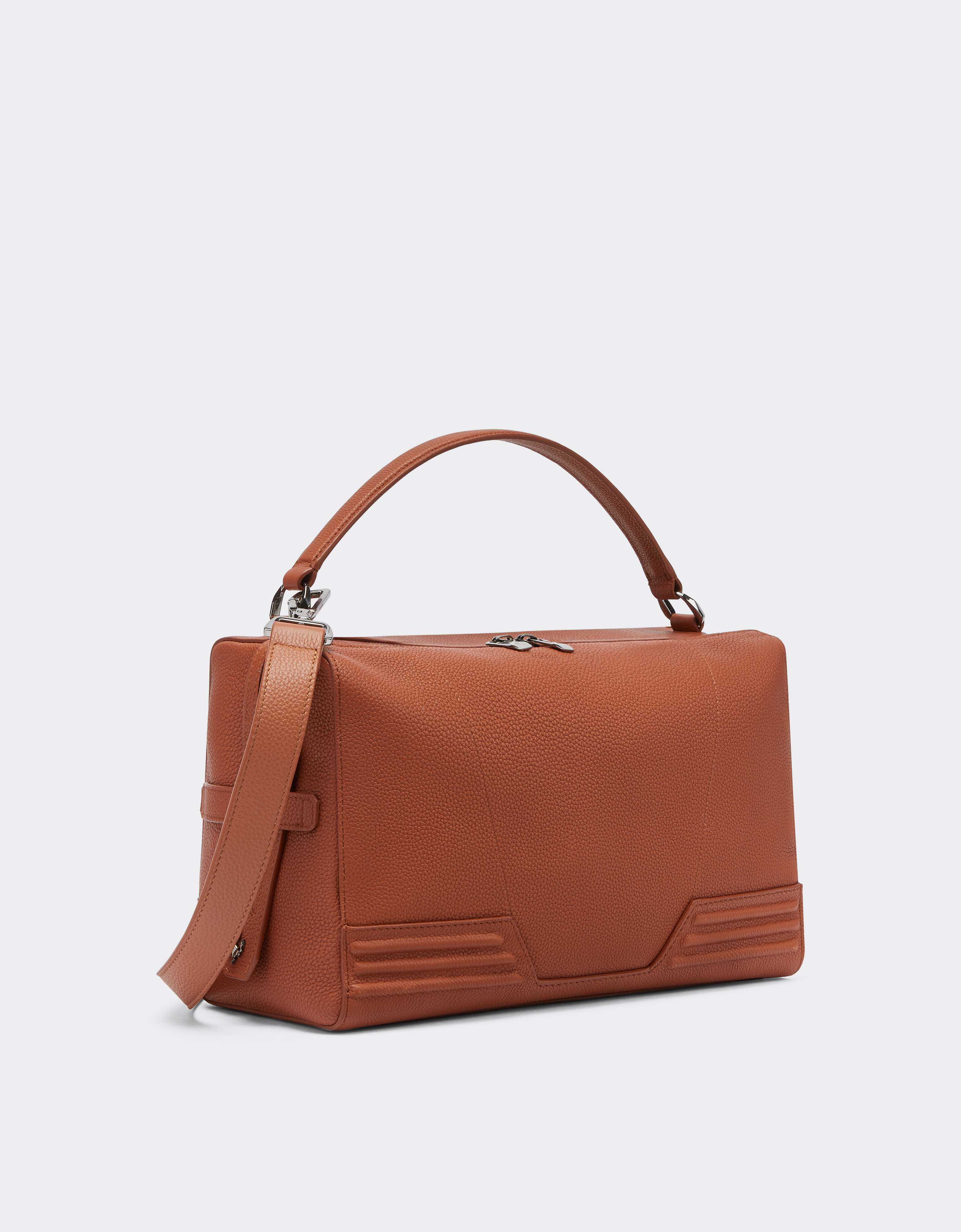 Ferrari Woman Gt Shoulder S Bag Grained Lth In Hide